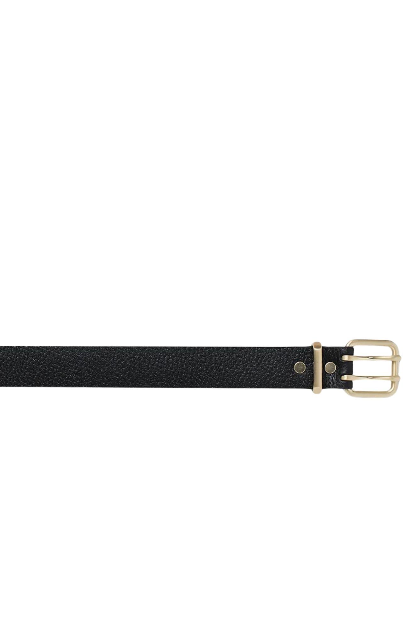 Barely Moving Belt Black Gold