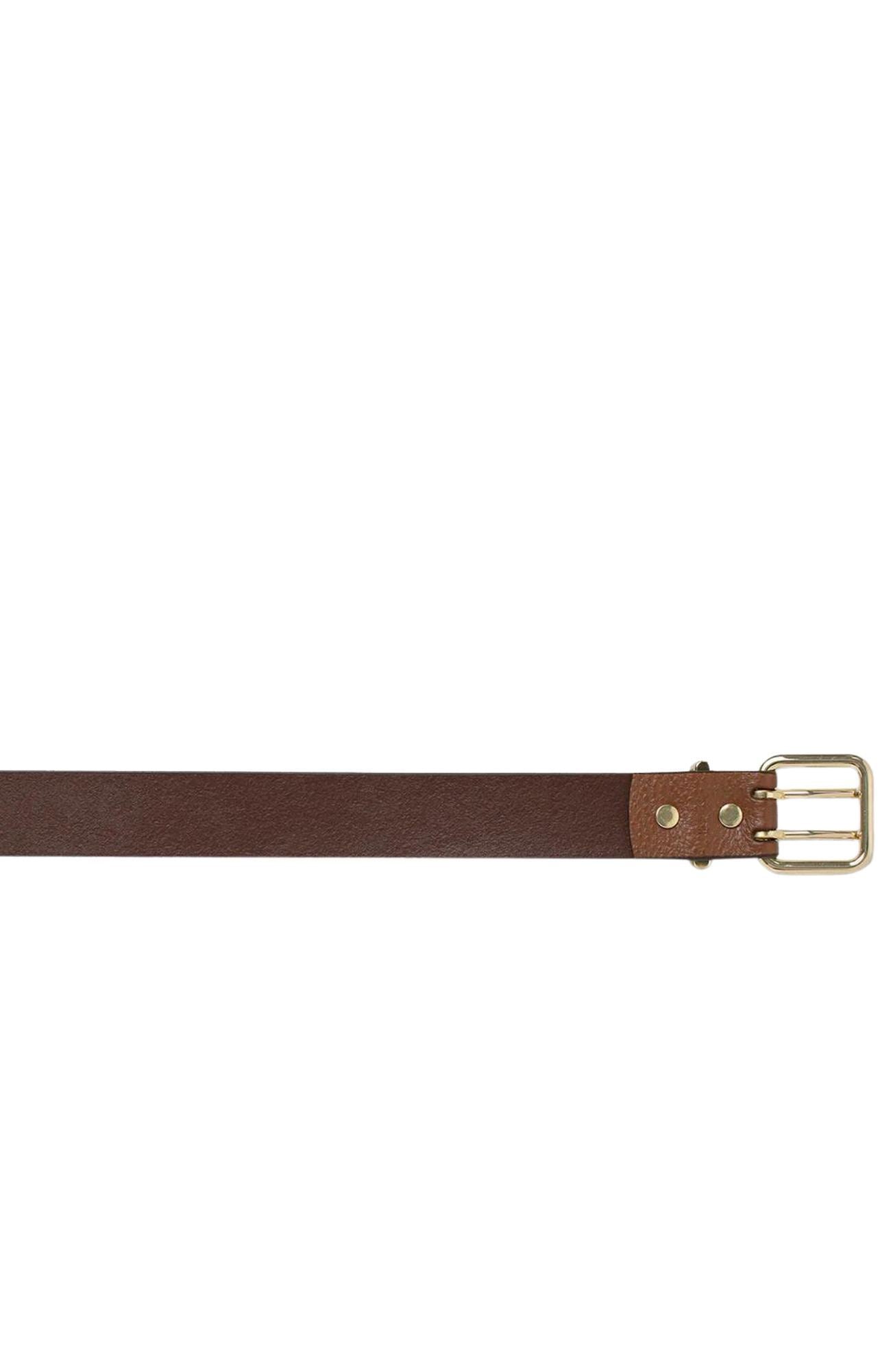 Barely Moving Belt Tan Gold