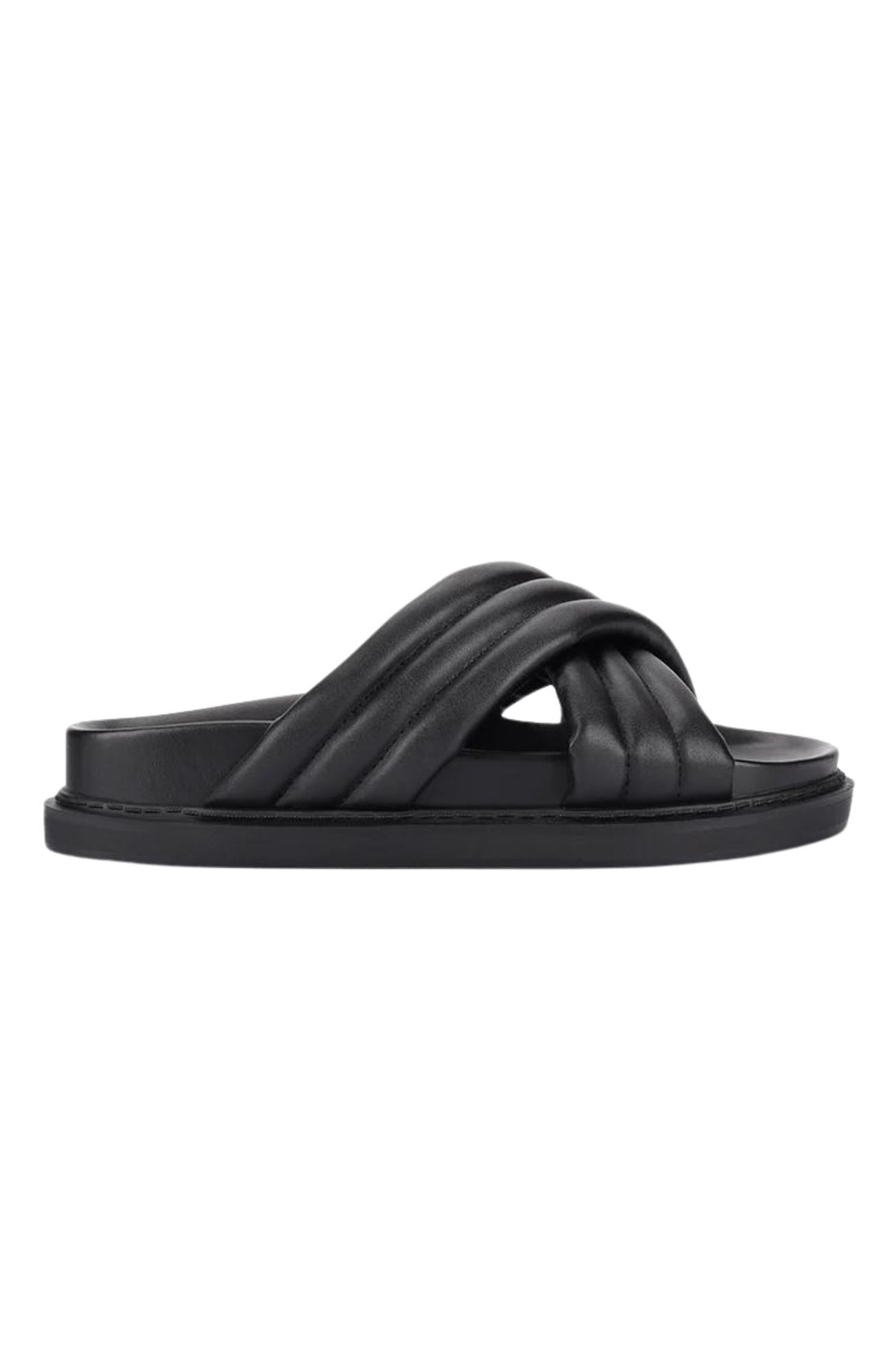 Britney Footbed Slide Black