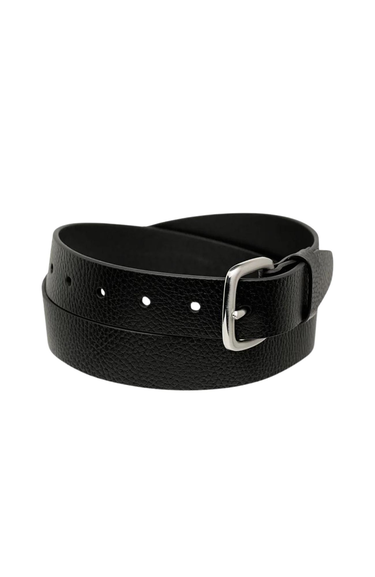 Ease Up Belt Black Silver