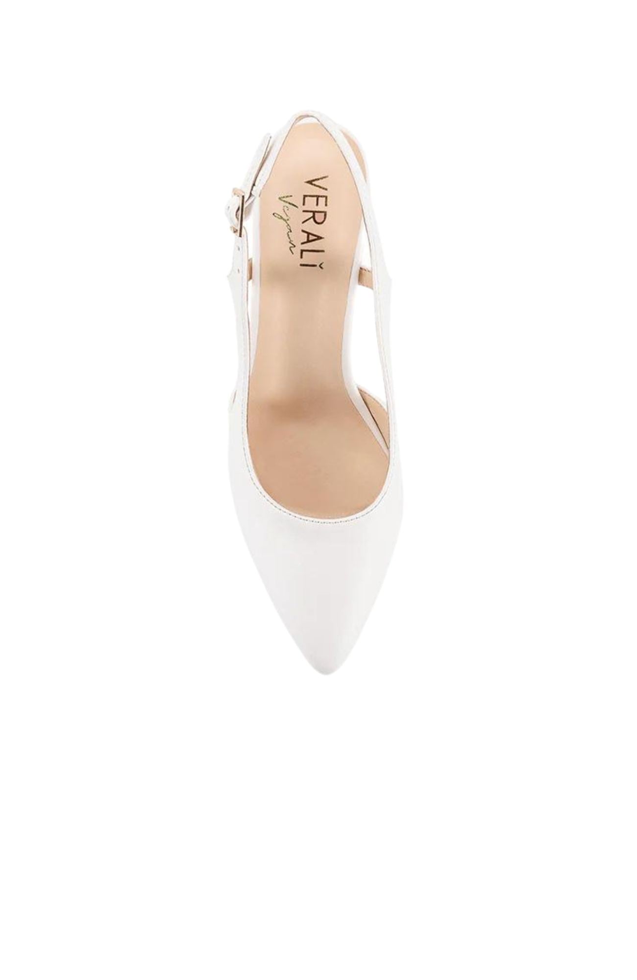 Enrique Sling Back Block Heel White