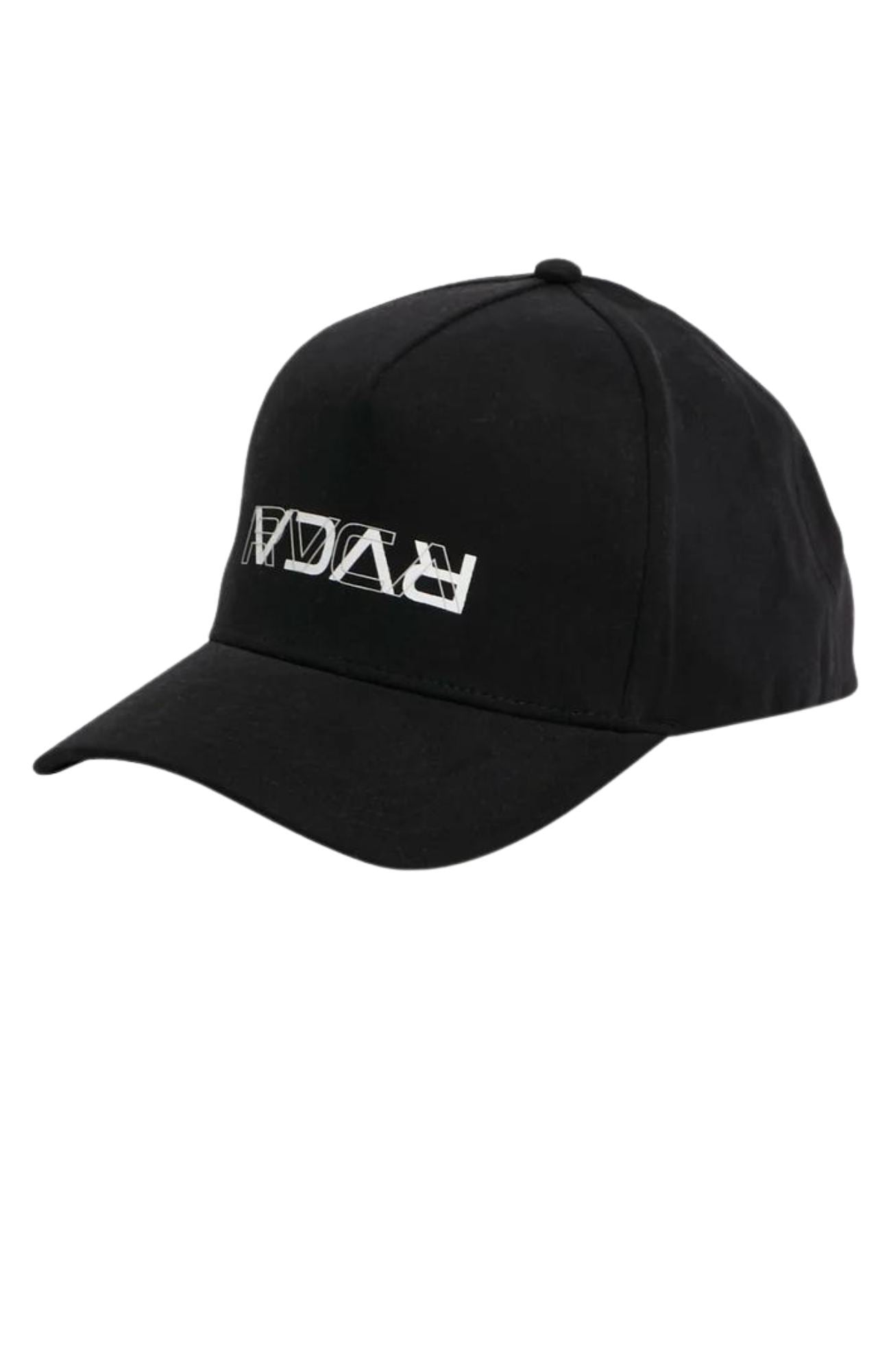 RVCA Reverse Pinched Snapback Black