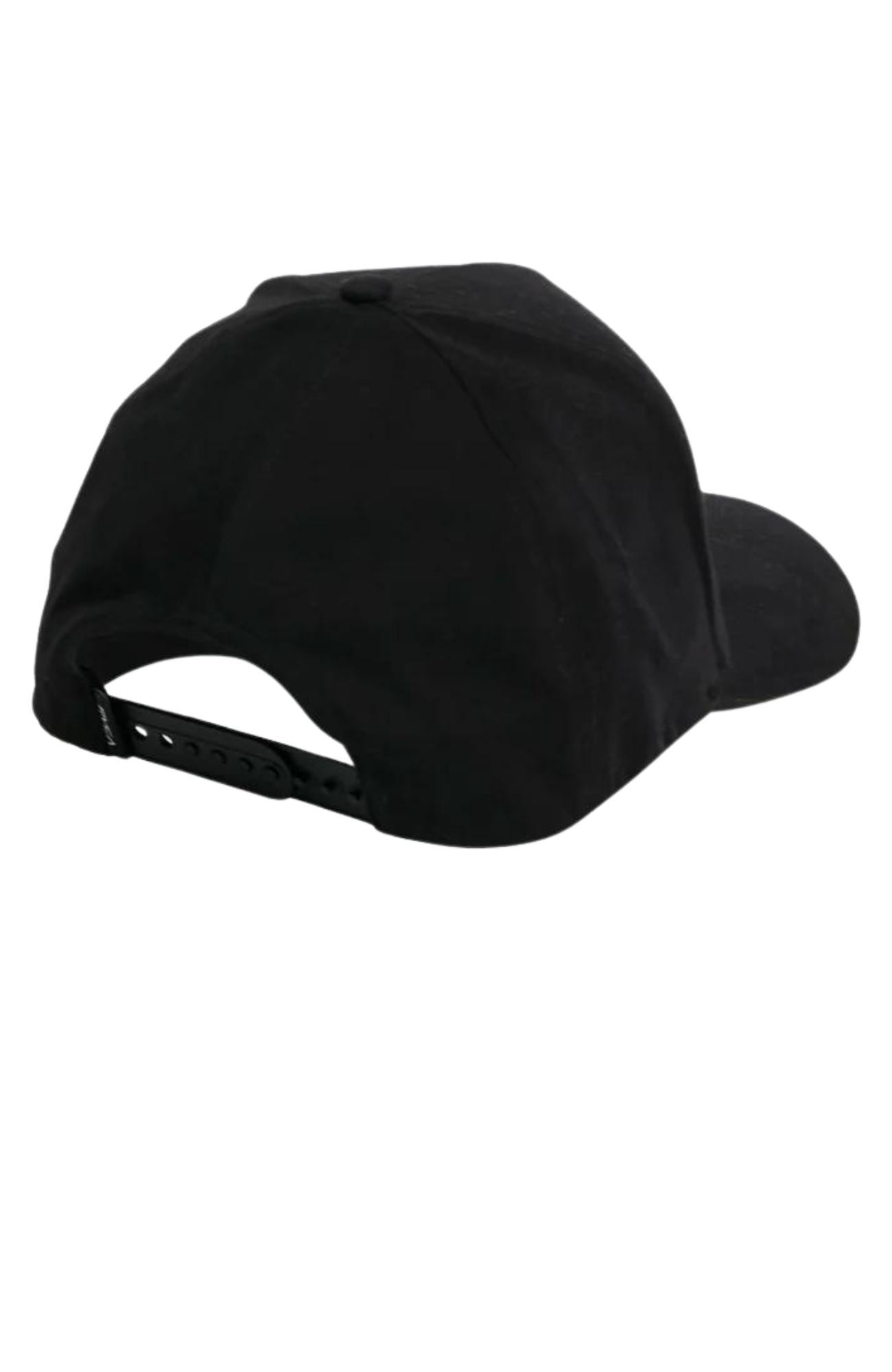 RVCA Reverse Pinched Snapback Black