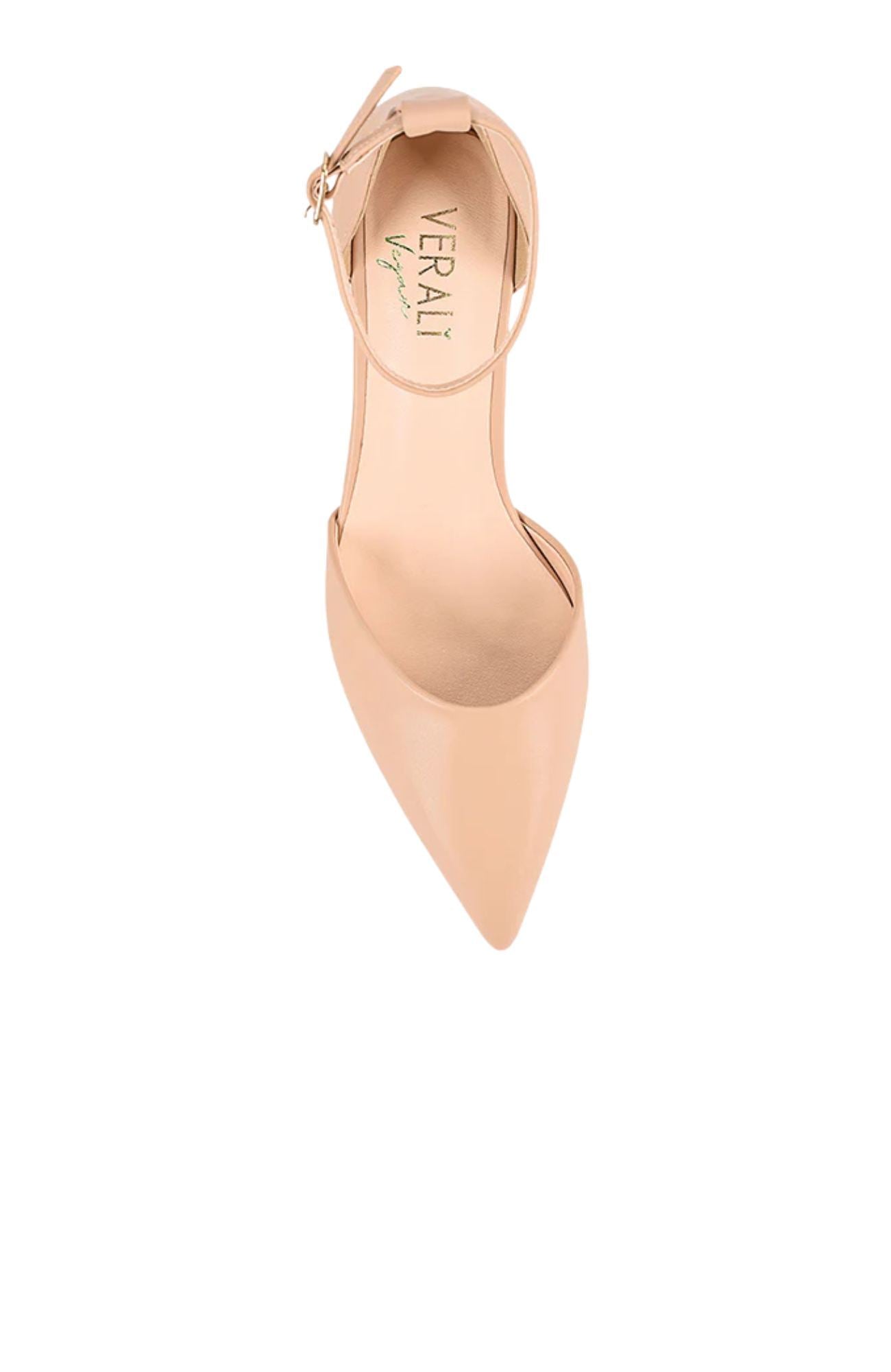 Eli Closed Toe Block Heels Nude