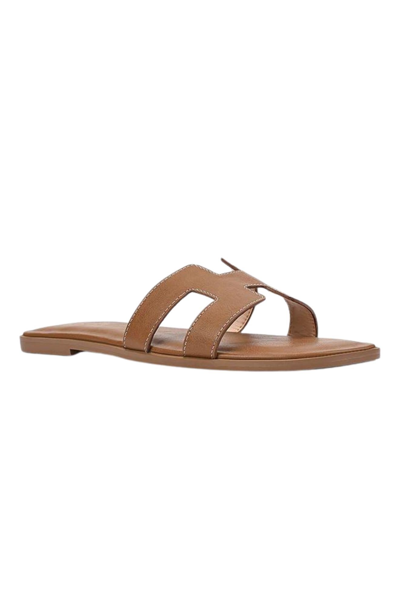 Sandra Casual Slide Tan