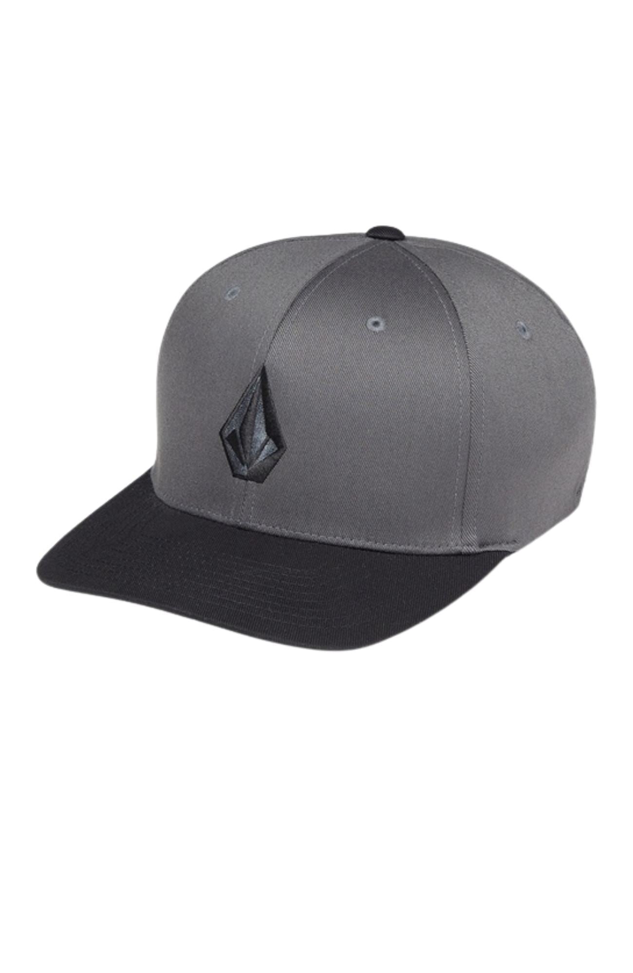 Full Stone Flexfit Hat Asphalt Black