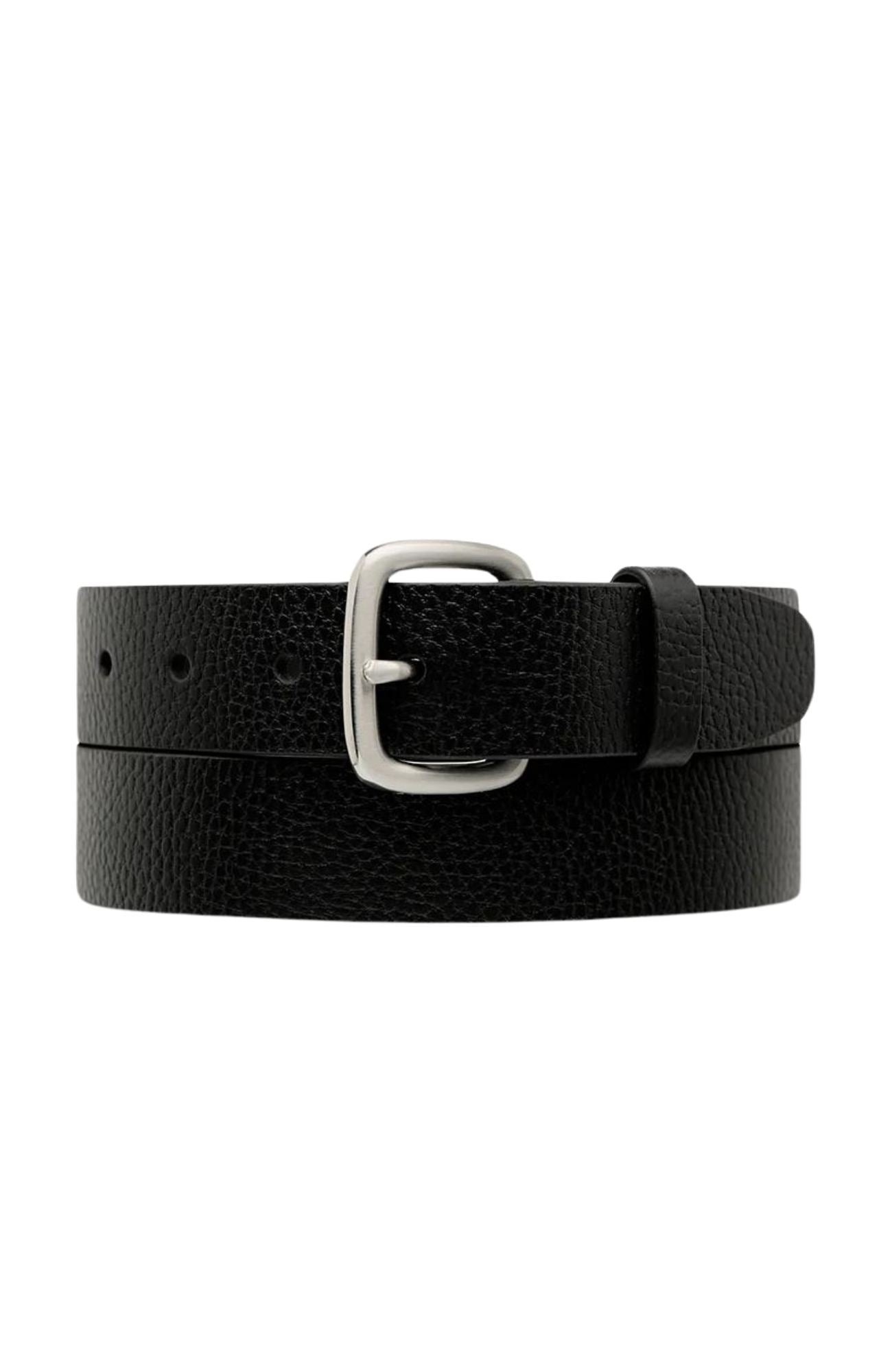 Ease Up Belt Black Silver