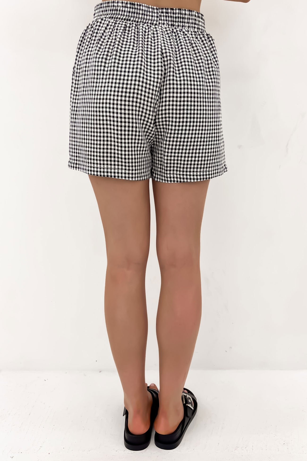 Aisling Set Black Gingham