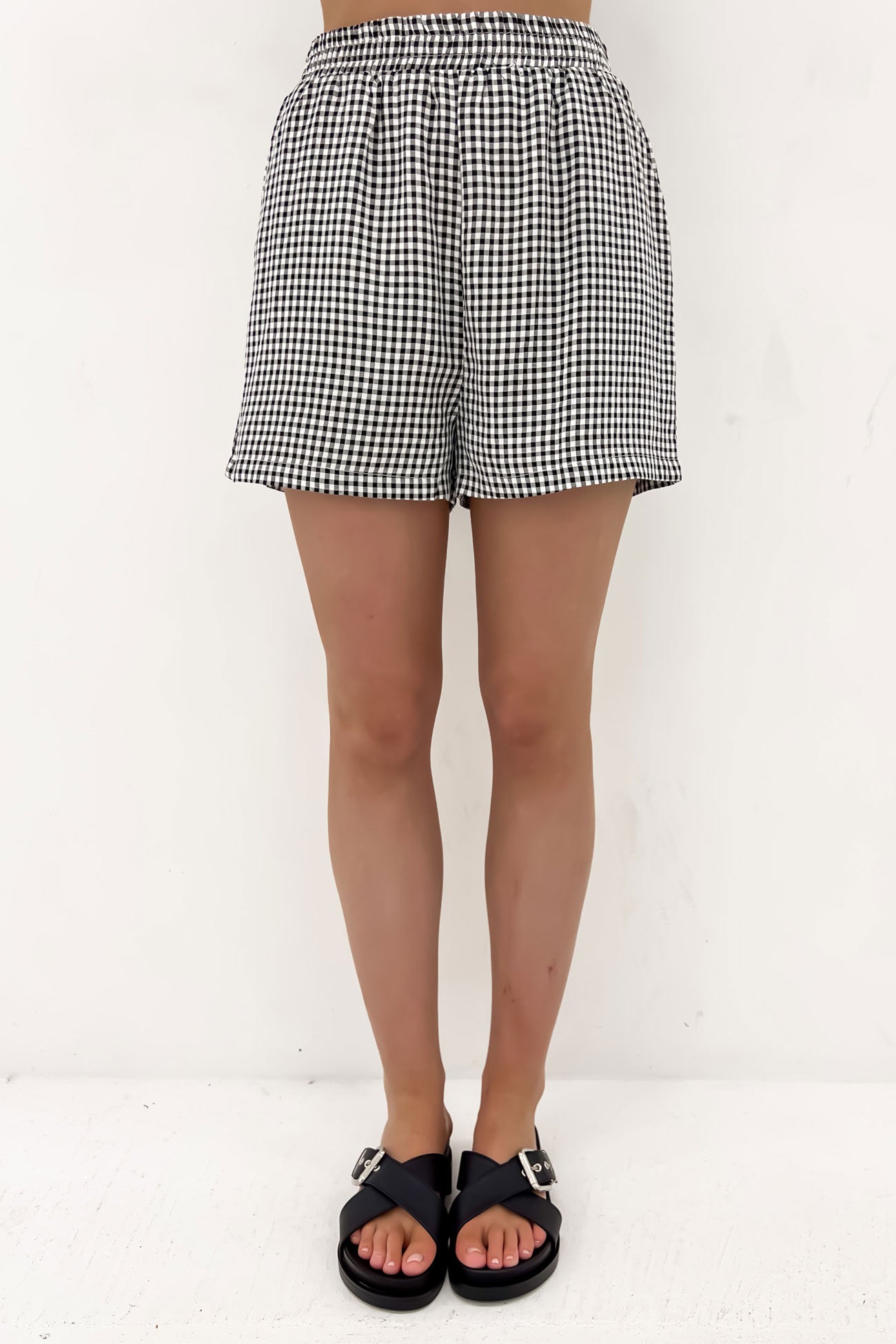 Aisling Set Black Gingham