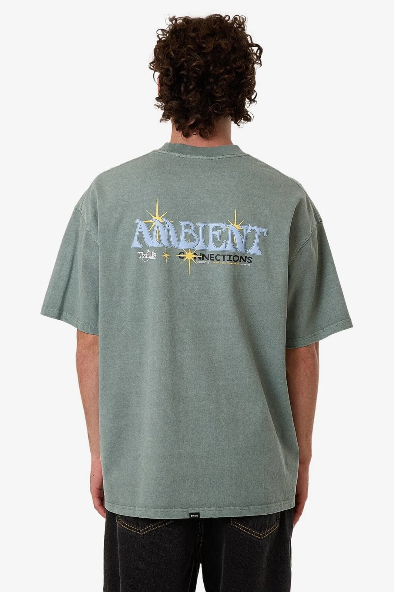 Ambient Connections Box Fit Oversize Tee Chinois Green