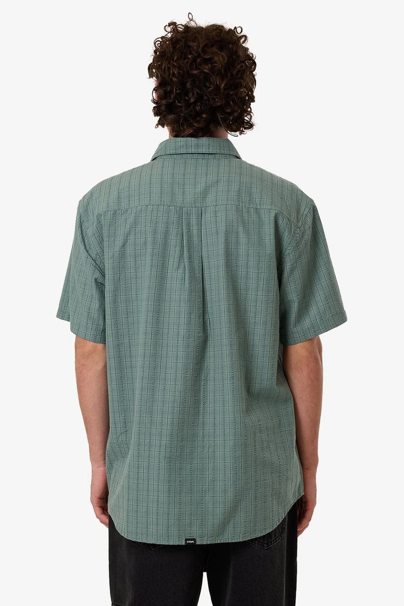 Ambient Connections Short Sleeve Shirt Chinois Green