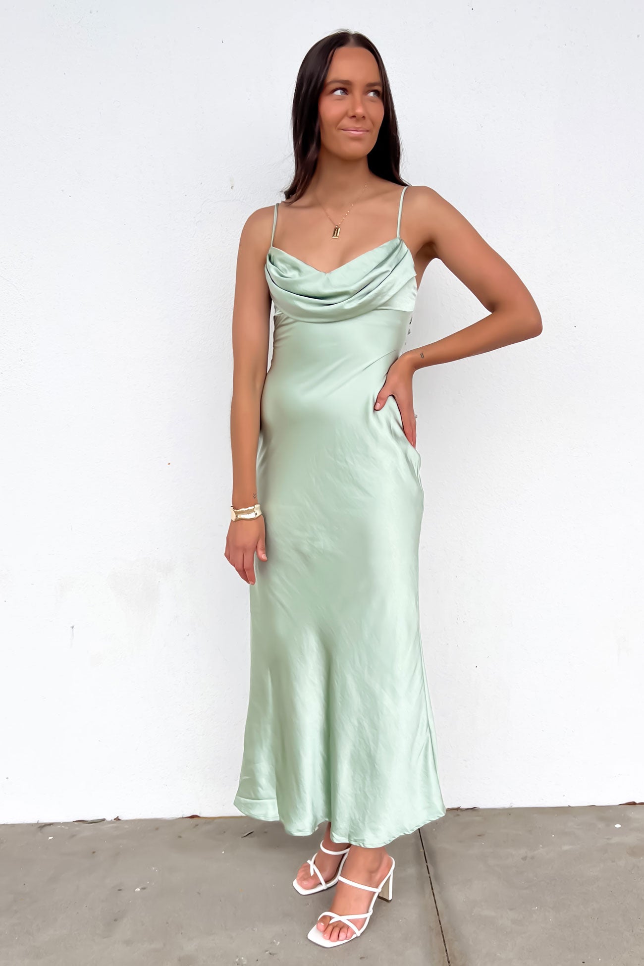 Arielle Midi Dress Sage