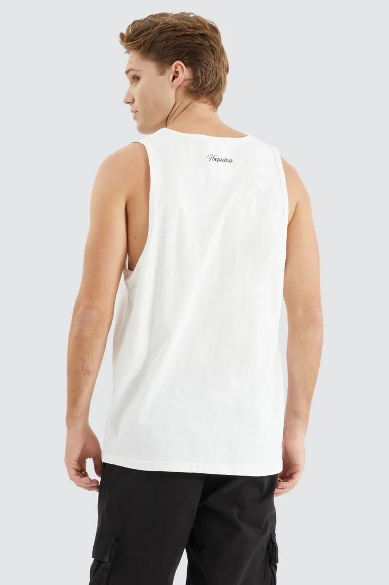 Asheville Relaxed Singlet Natural White