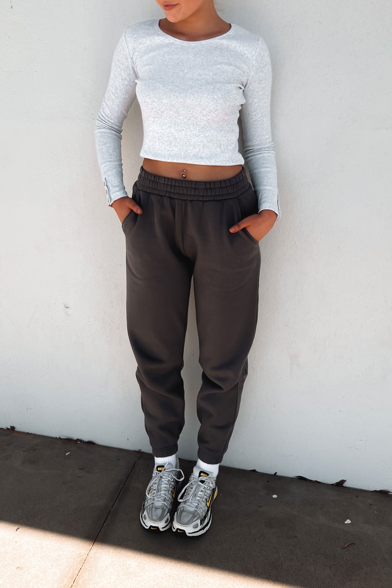 Austin Track Pant Charcoal