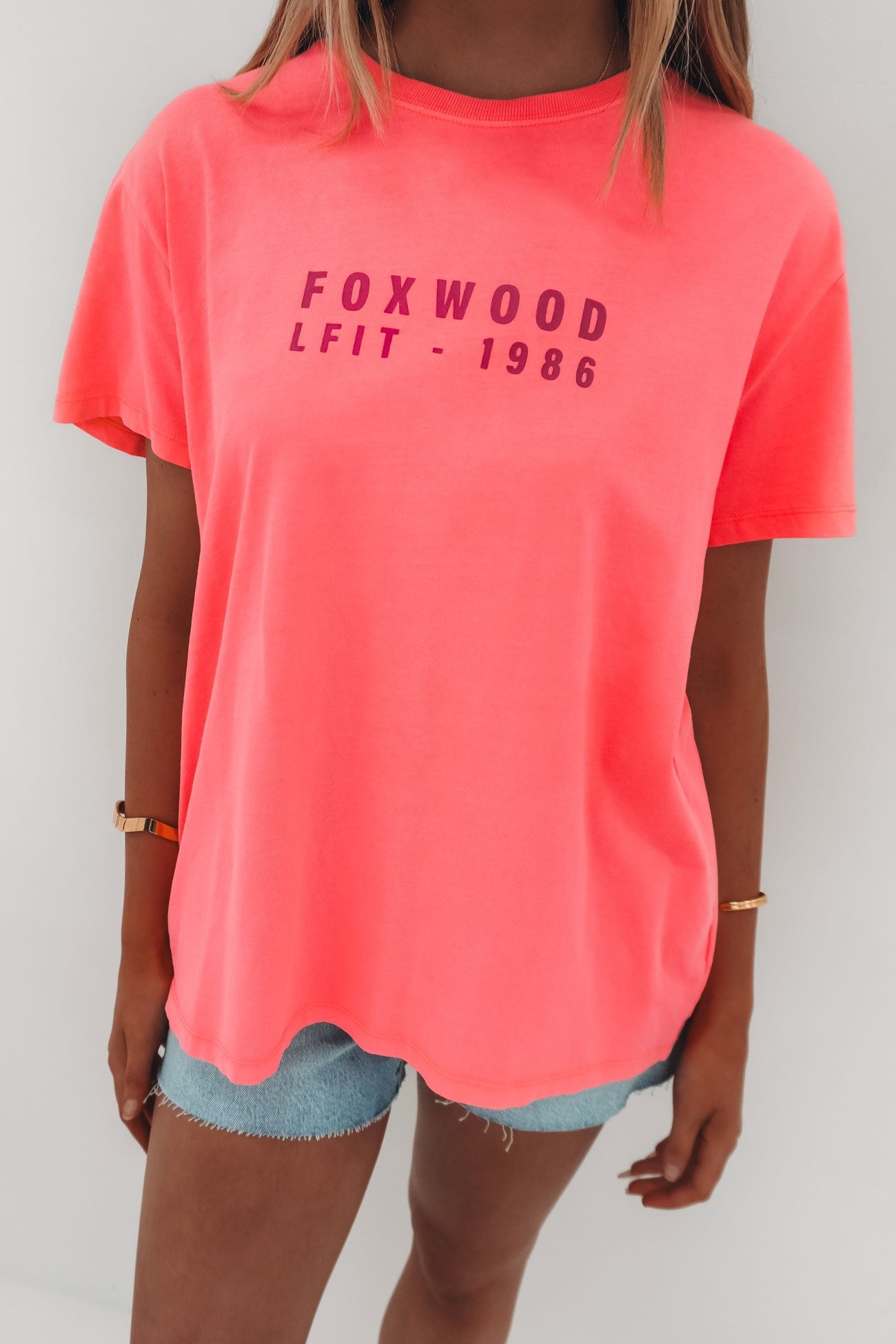 Authentic Tee Neon Pink