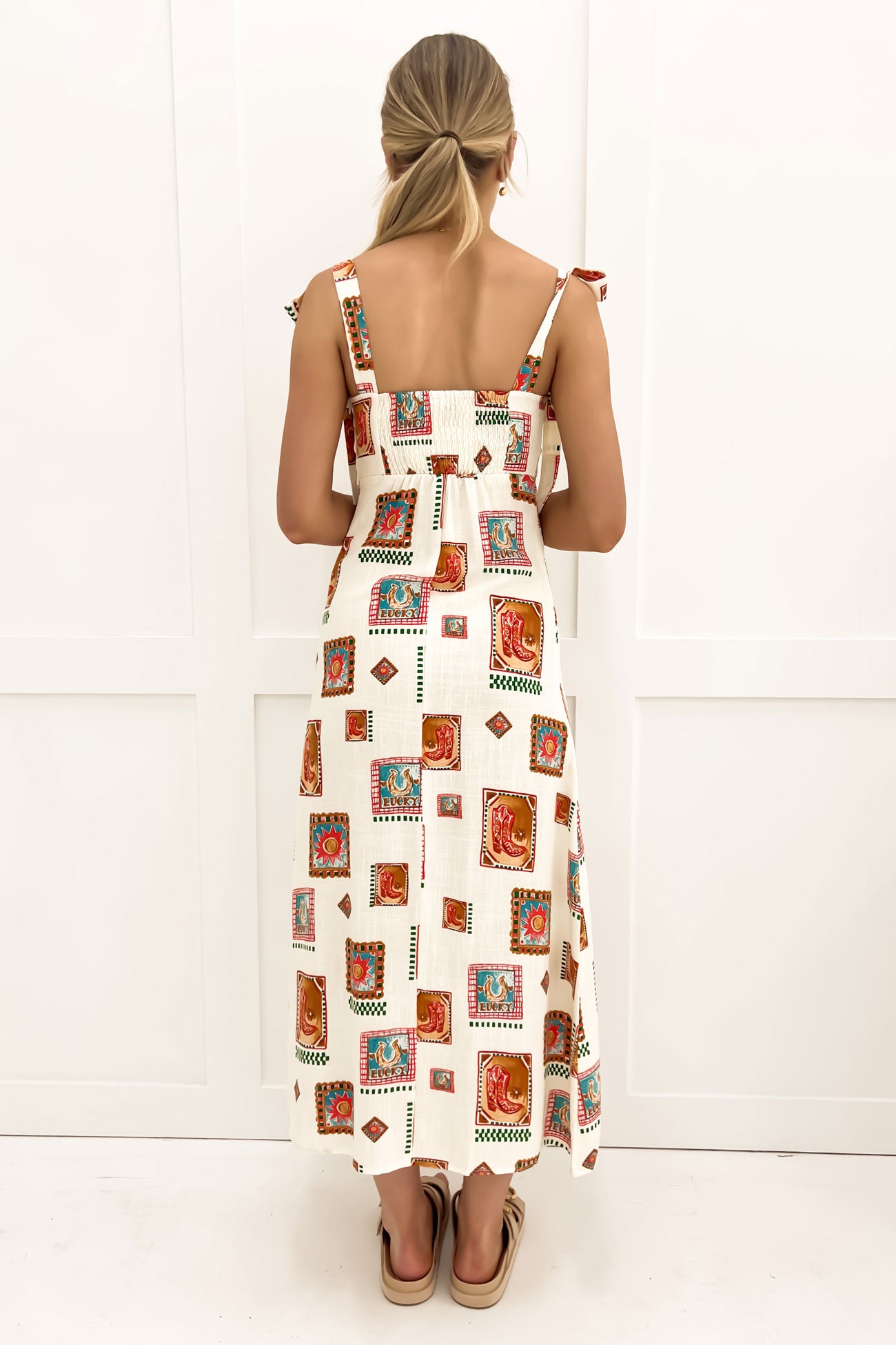 Avalynn Midi Dress Texas