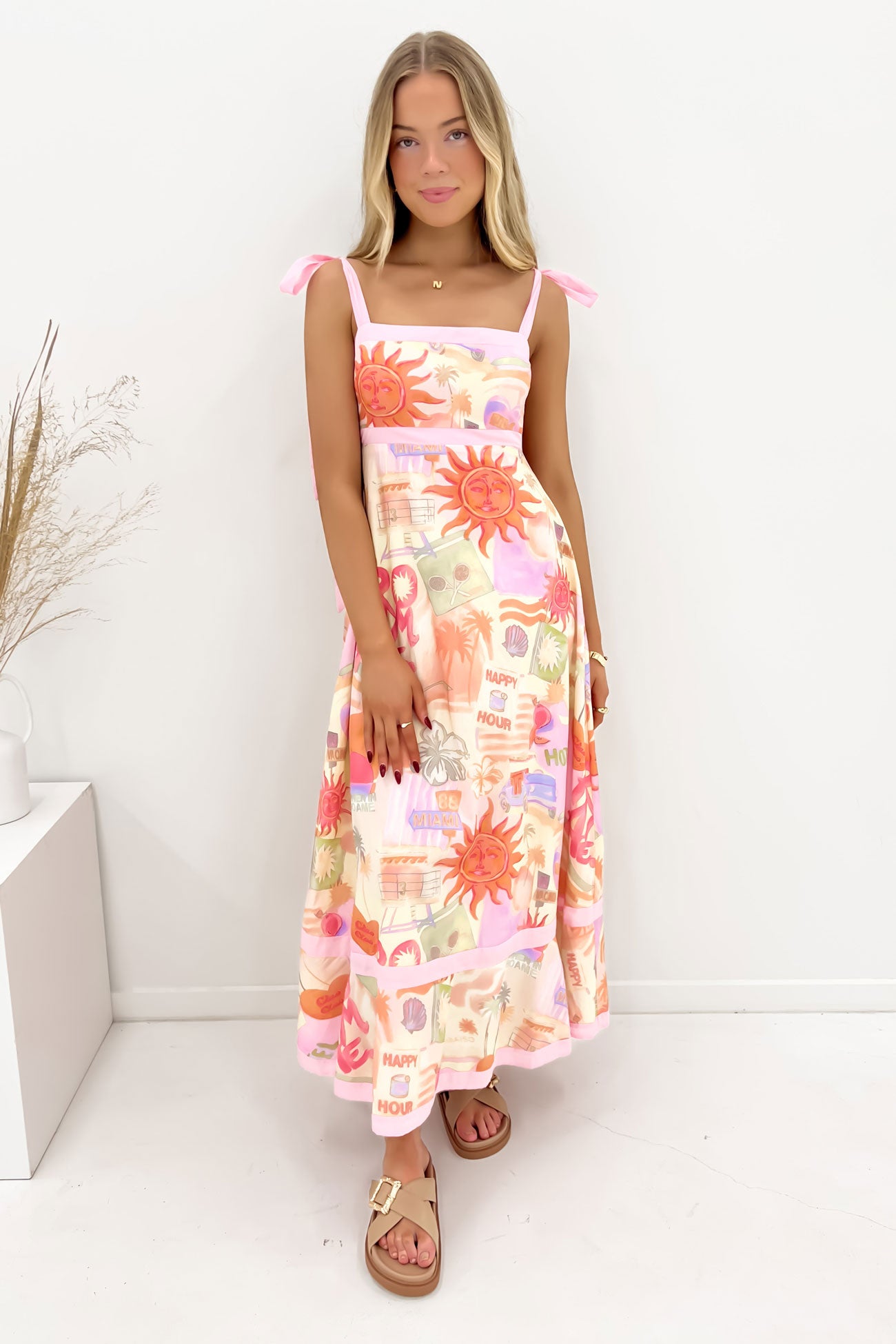 Azuka Midi Dress Roame