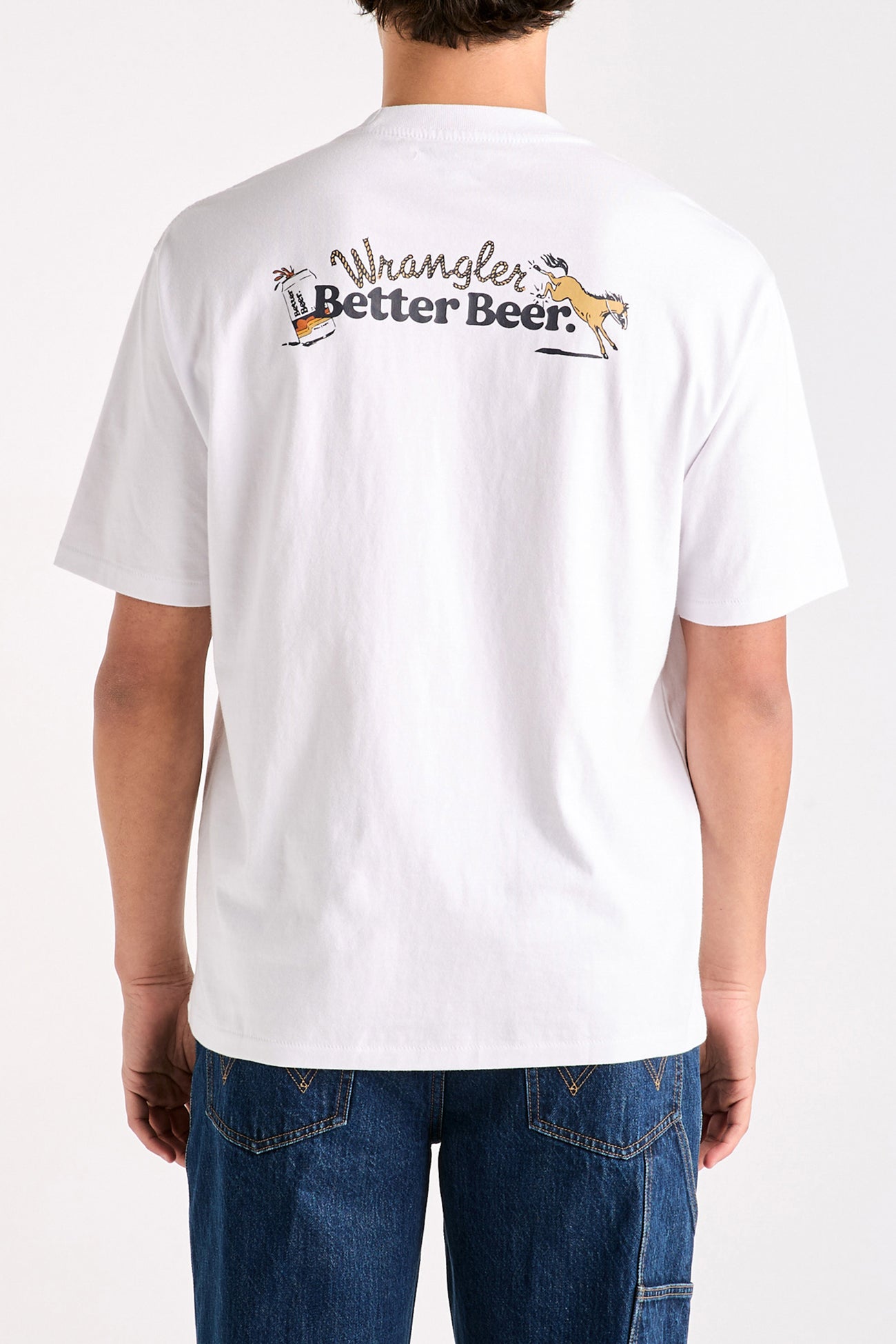 BB Kicked Slacker Tee White