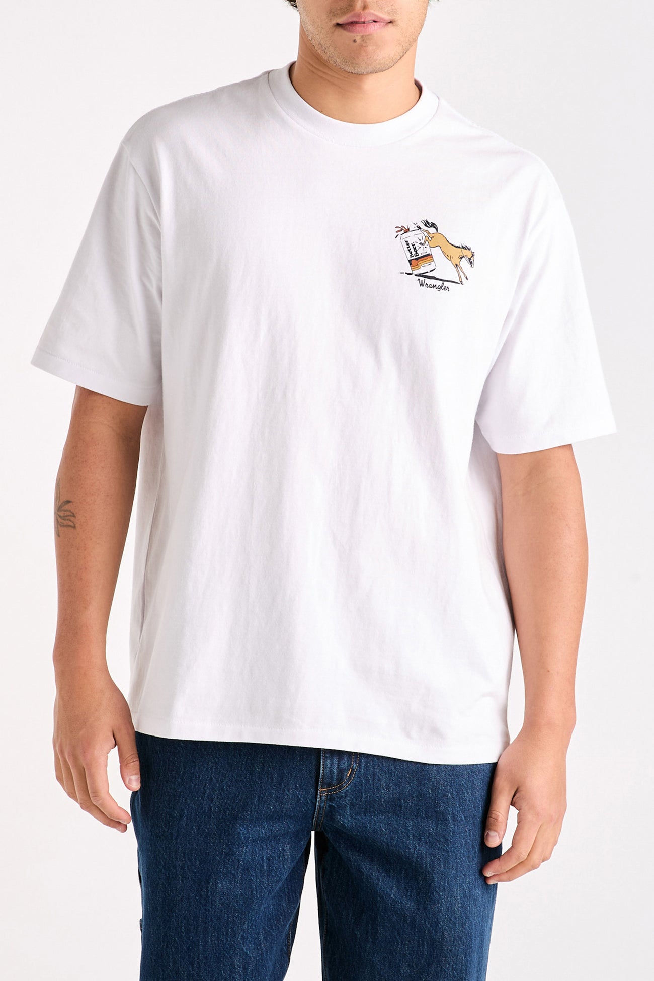 BB Kicked Slacker Tee White