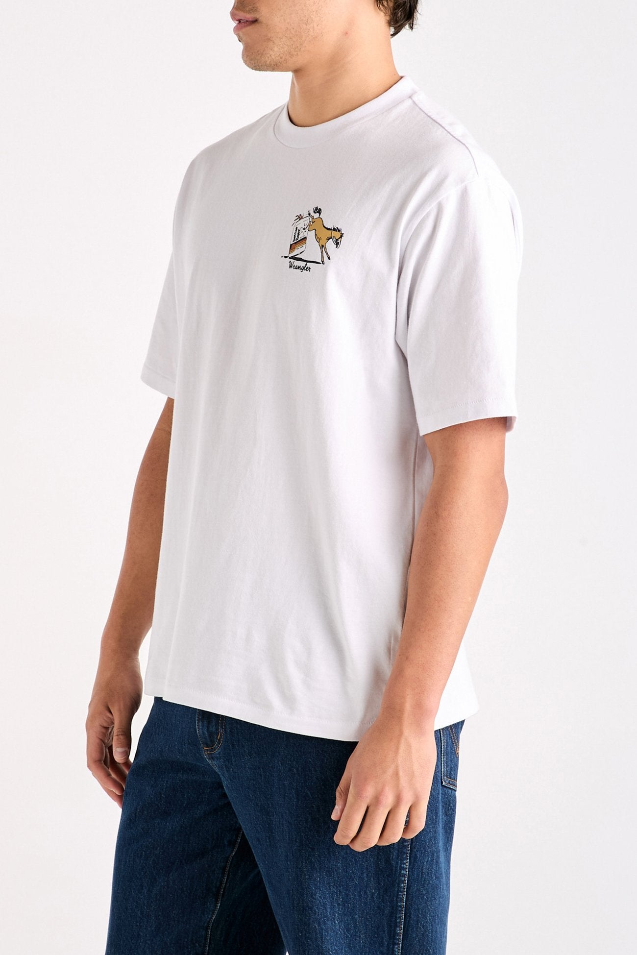 BB Kicked Slacker Tee White