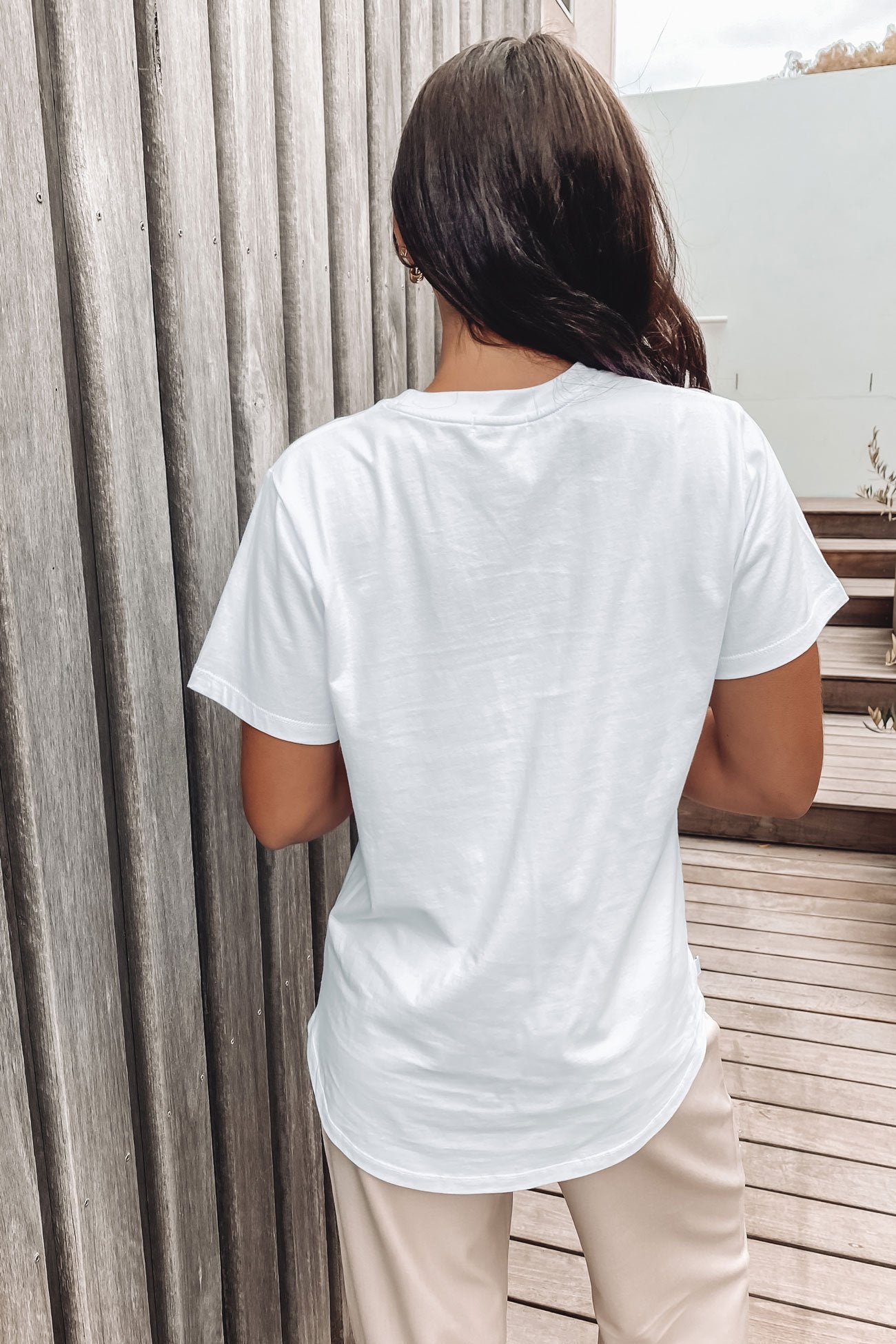 BZ Tonal Tee White