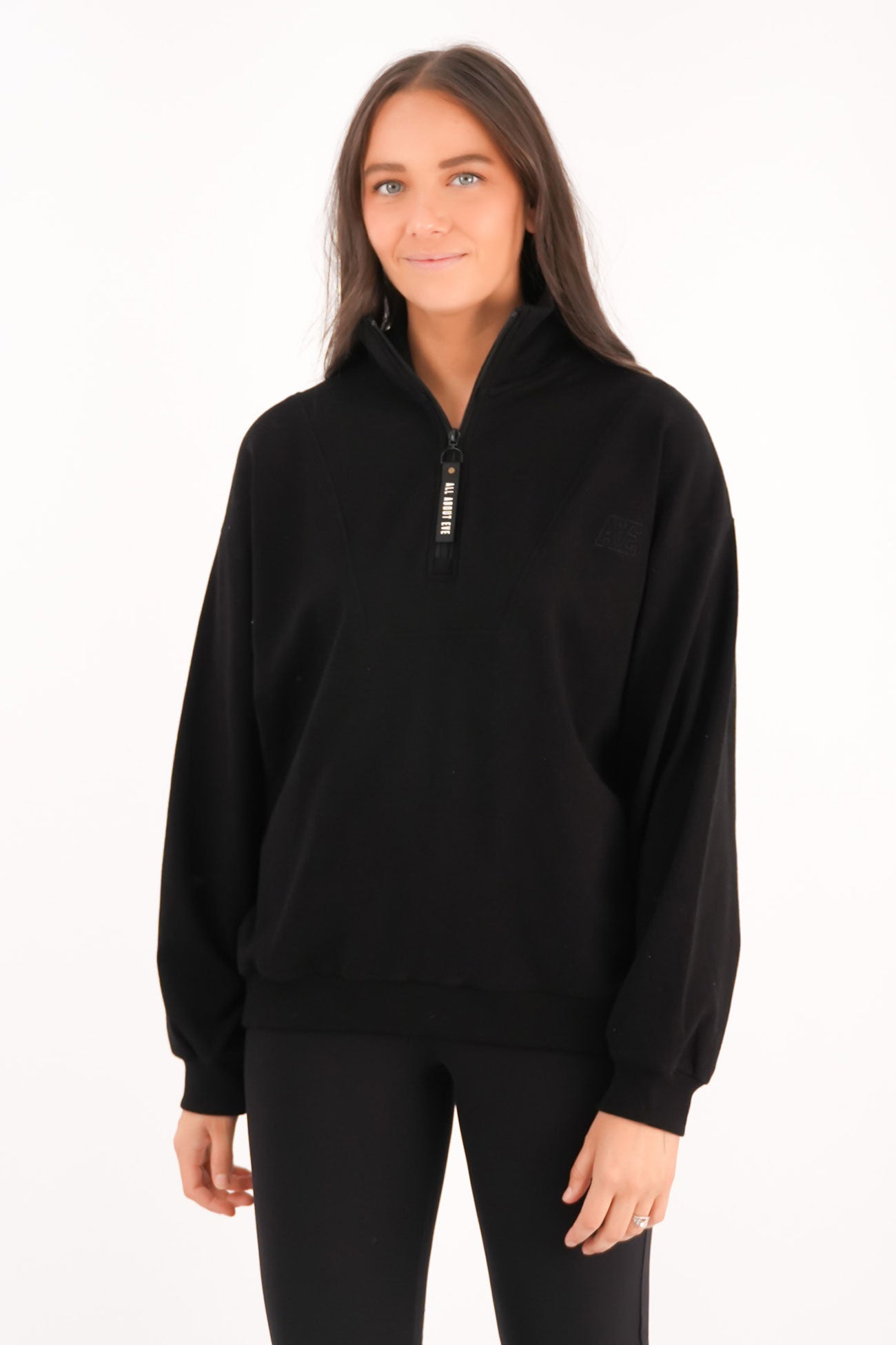 Balance 1/4 Zip Black