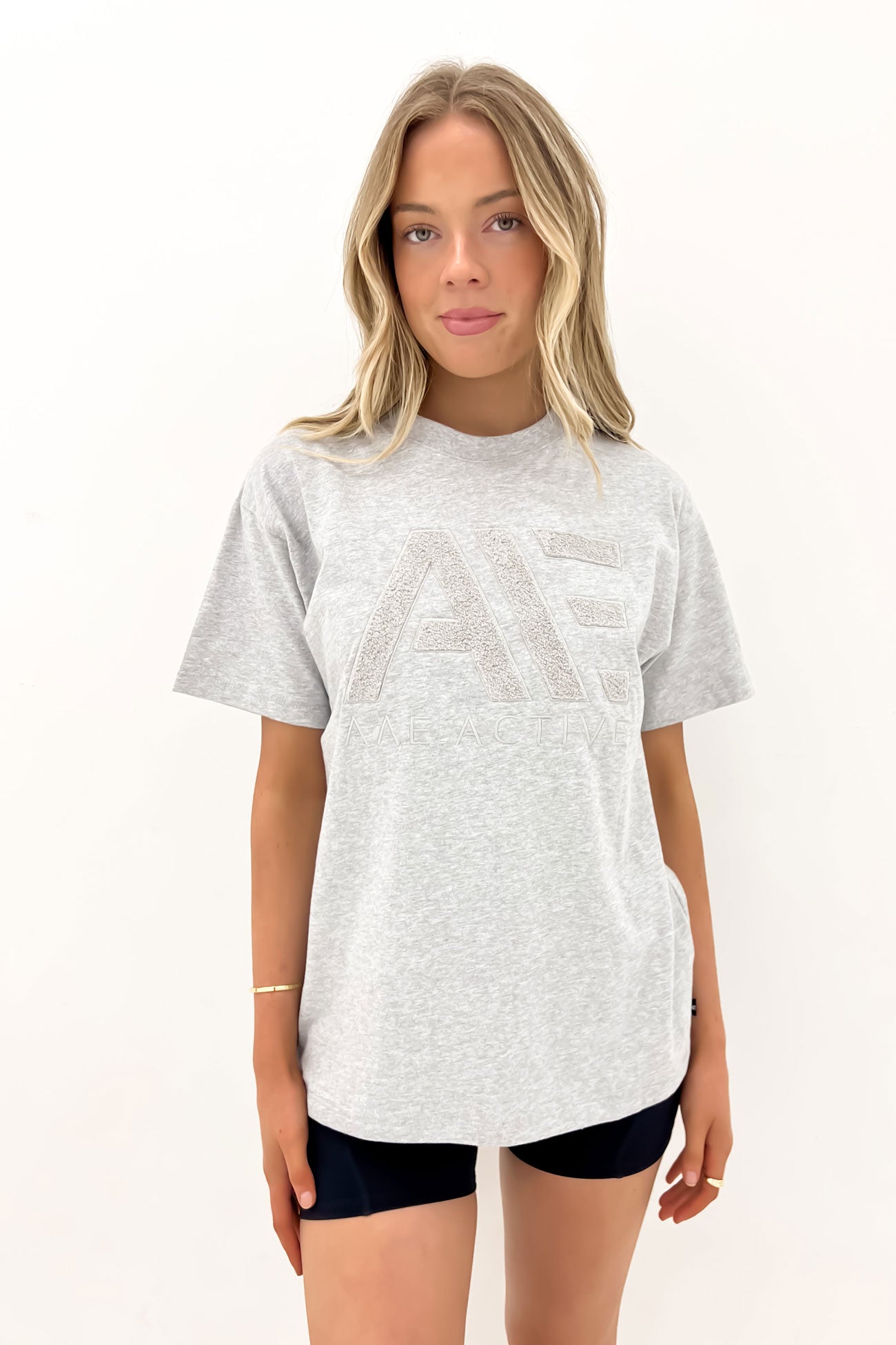 Base Active Tee Grey Marle