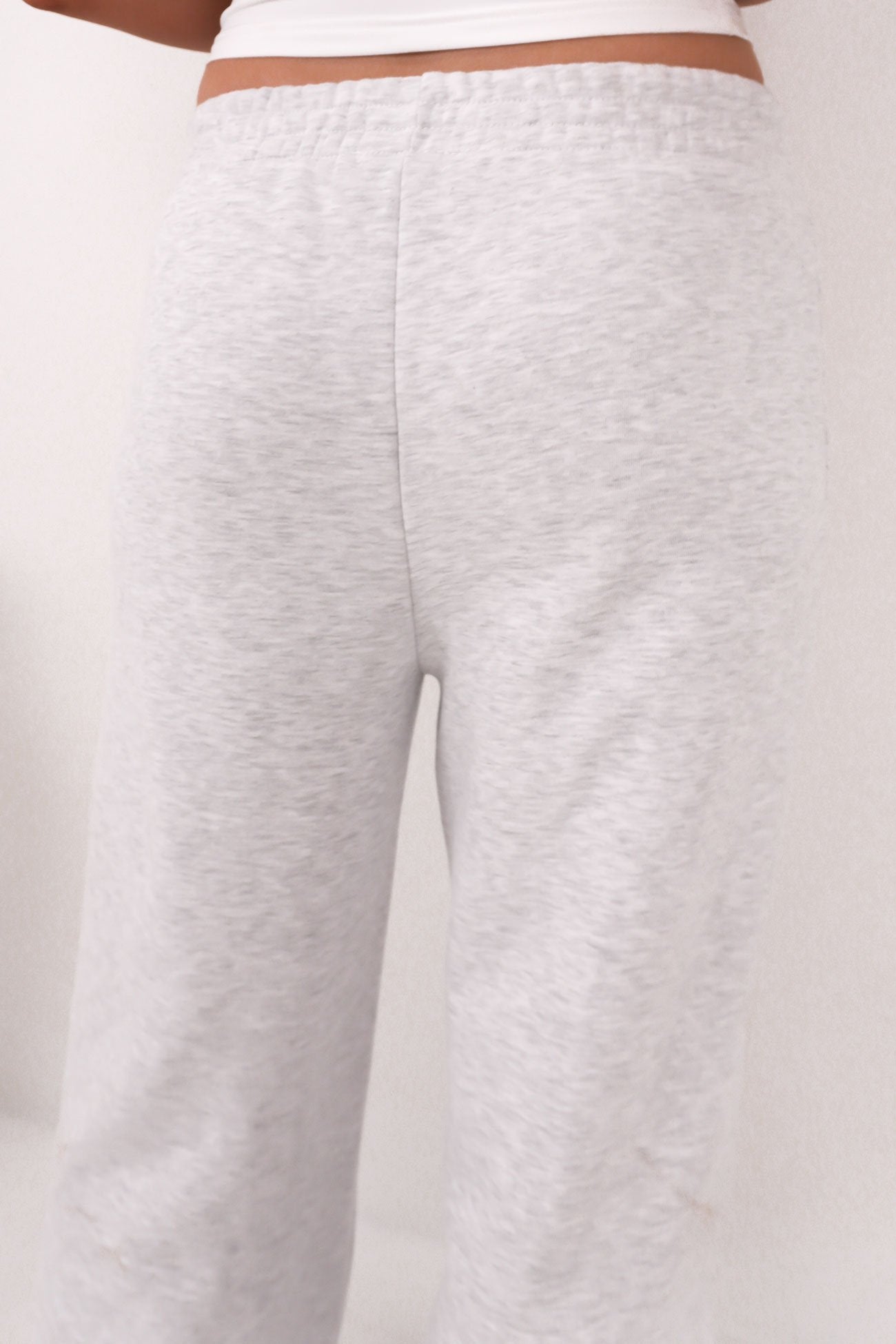 Blair Wide Trackpant Snow Marle