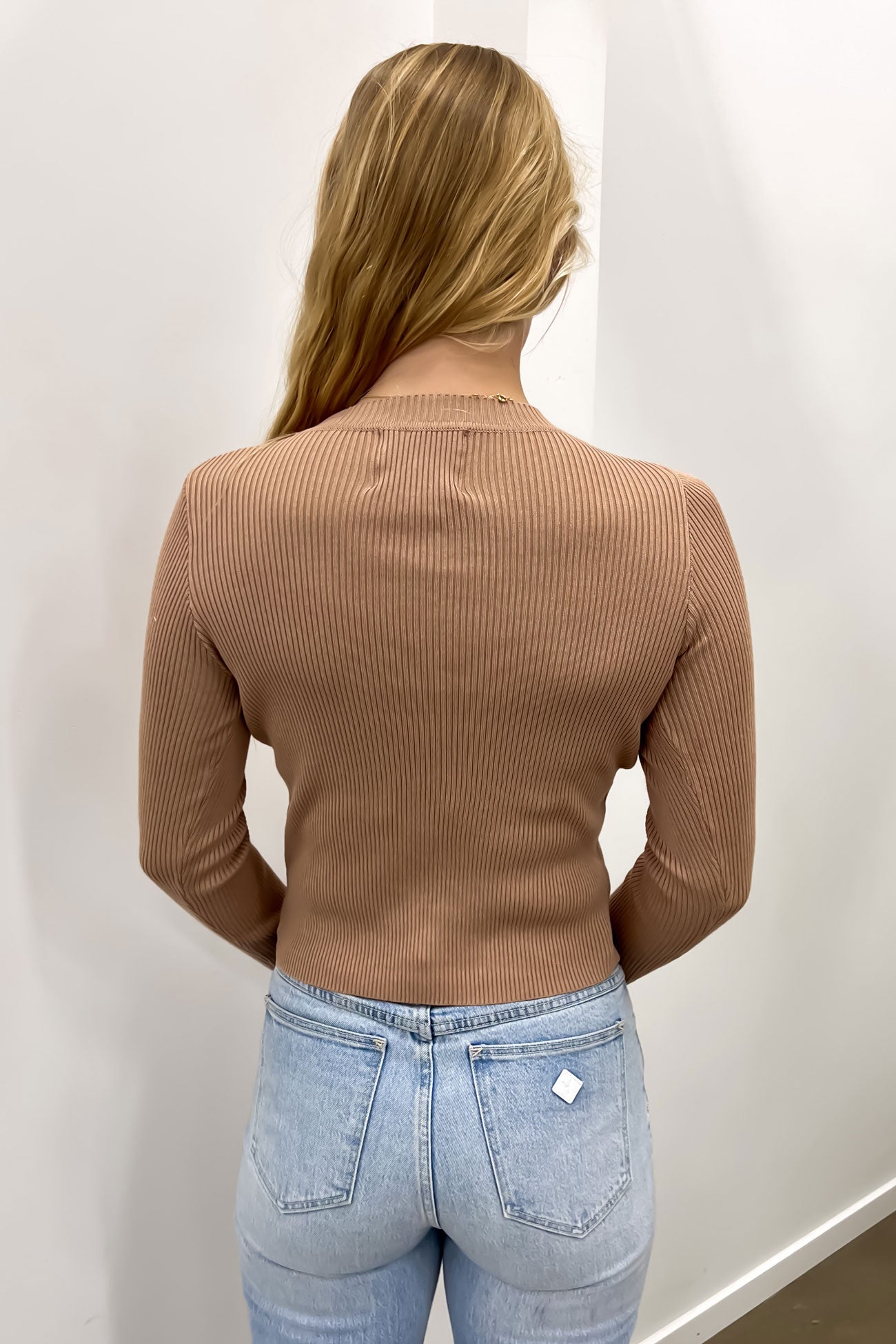 Bobbie Knit Long Sleeve Natural