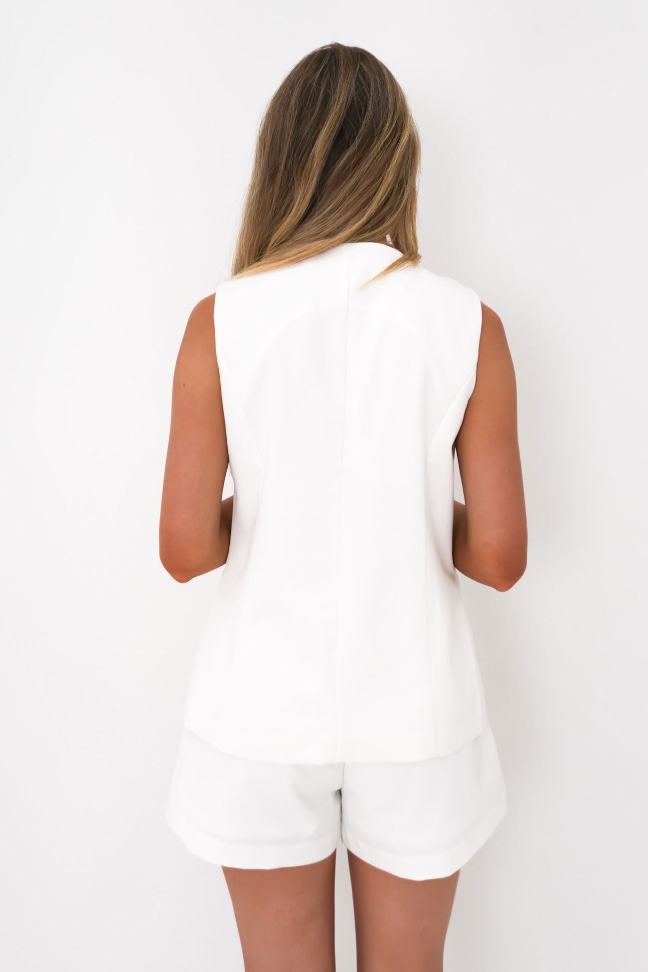 Bonnie Vest White