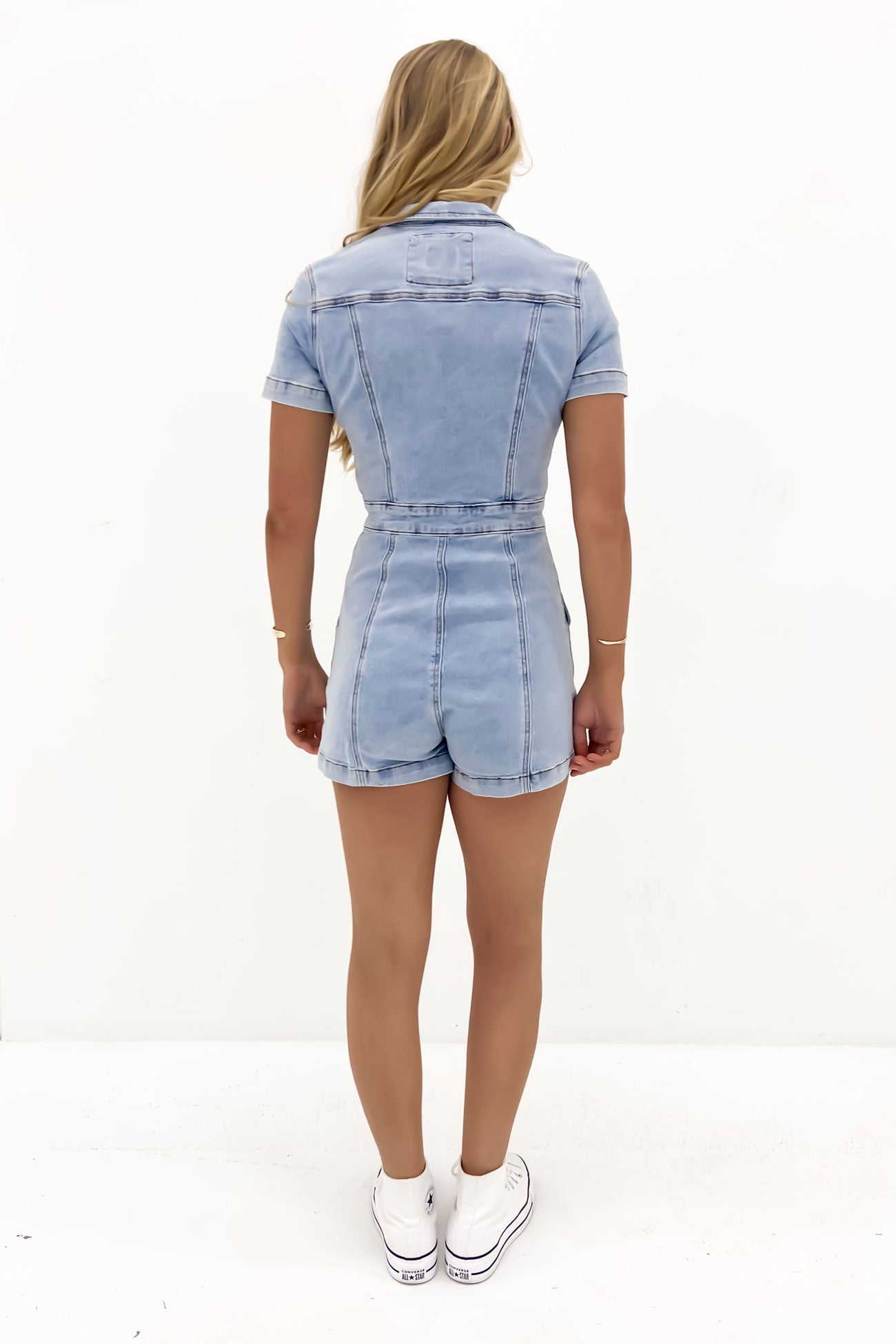 Boston Playsuit Light Blue