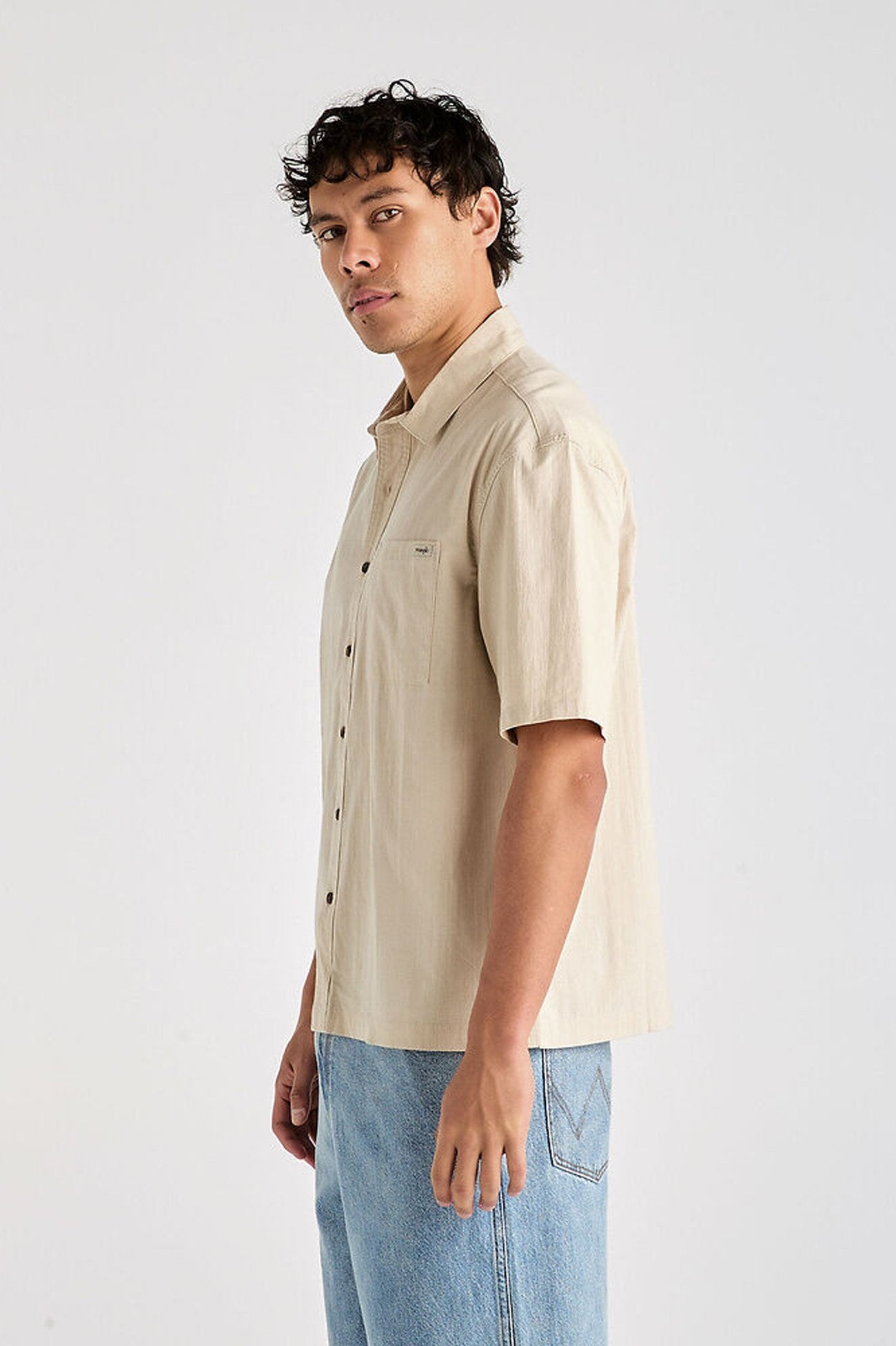 Boxcar Shirt Wheat Stripe