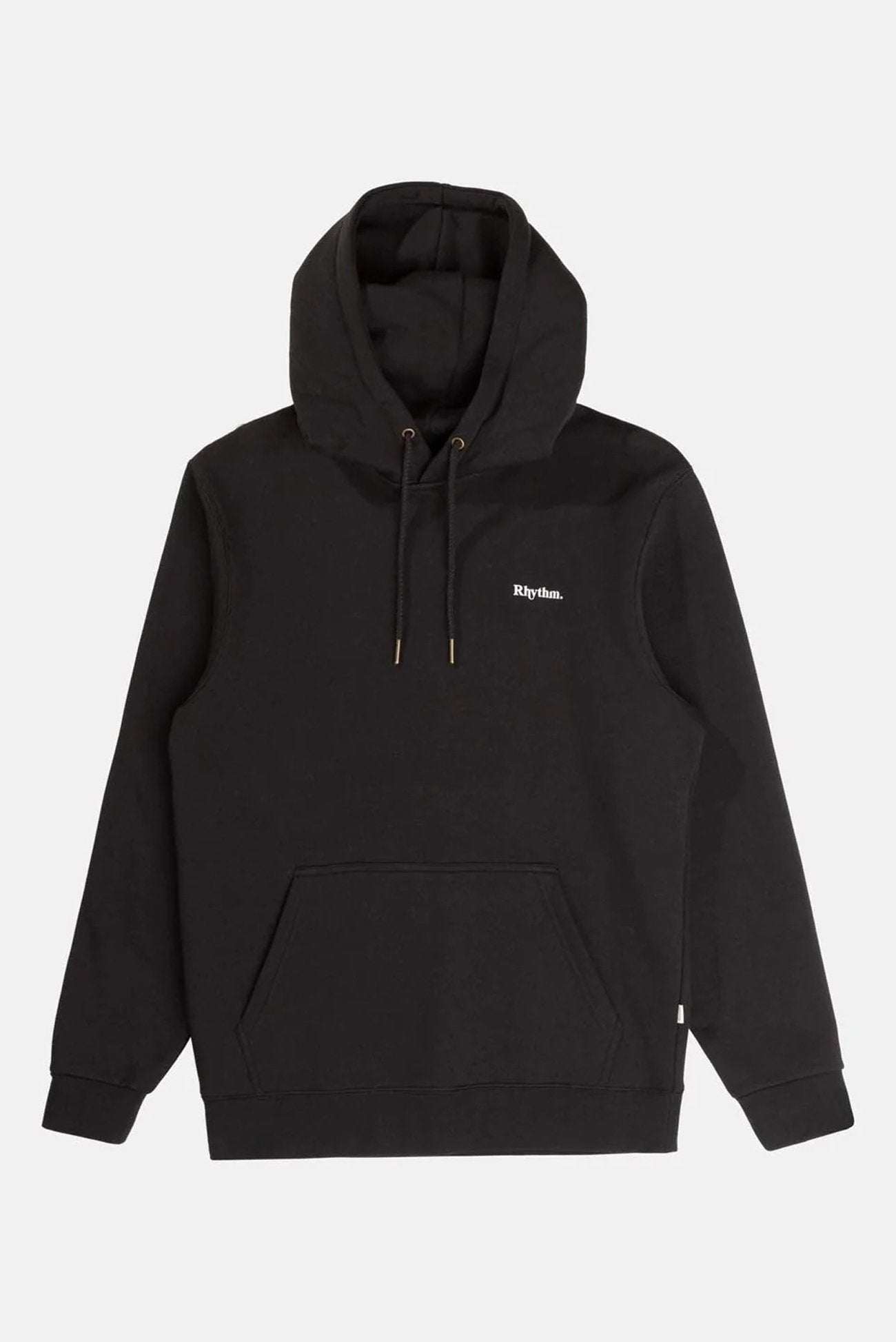 Brand Fleece Hood Black