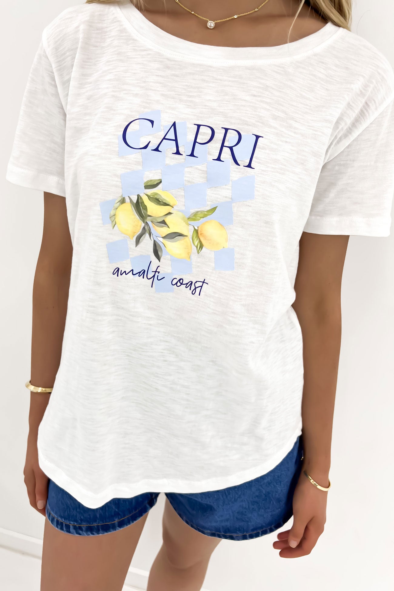 Capri Tee White