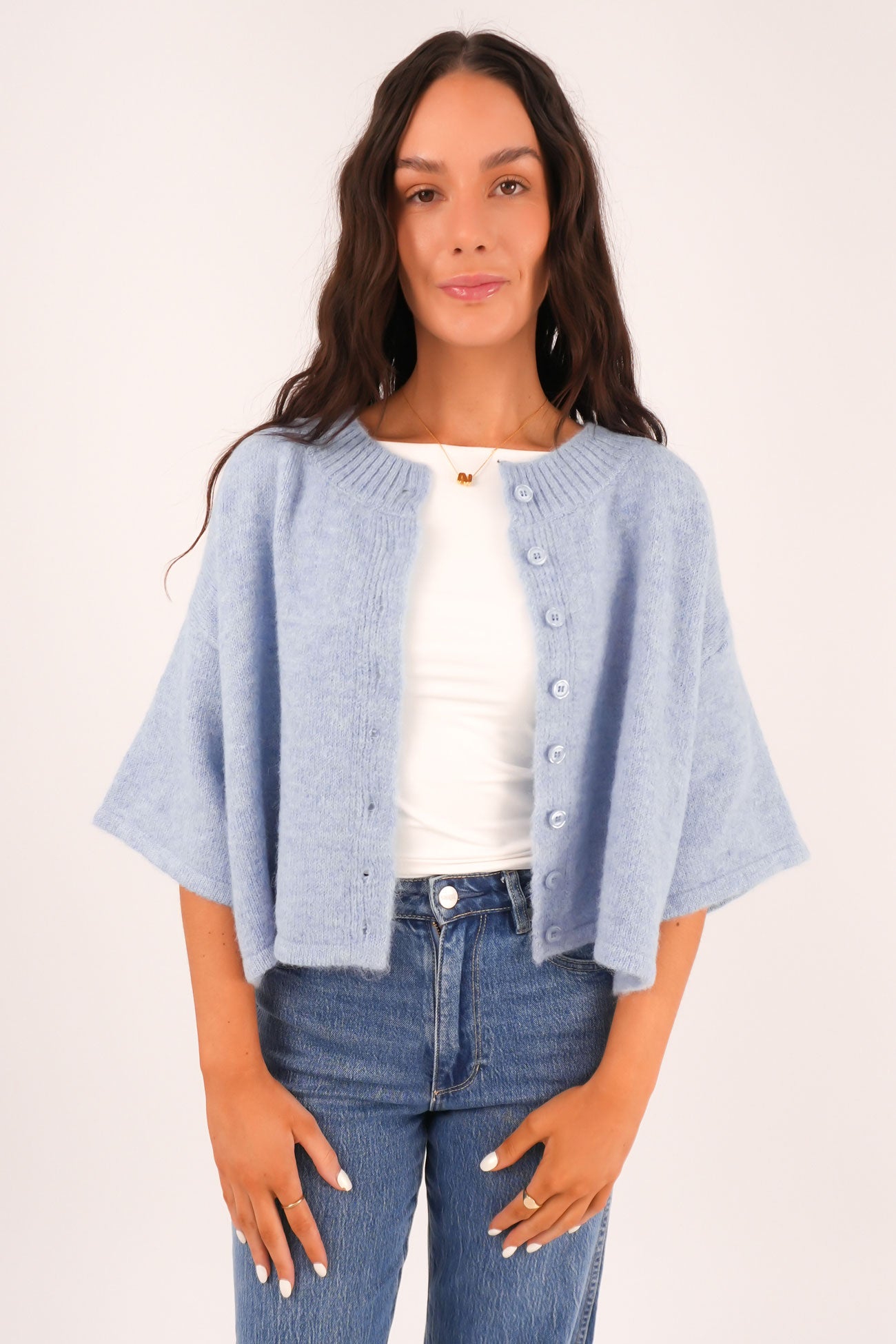 Chantal Cardigan Blue