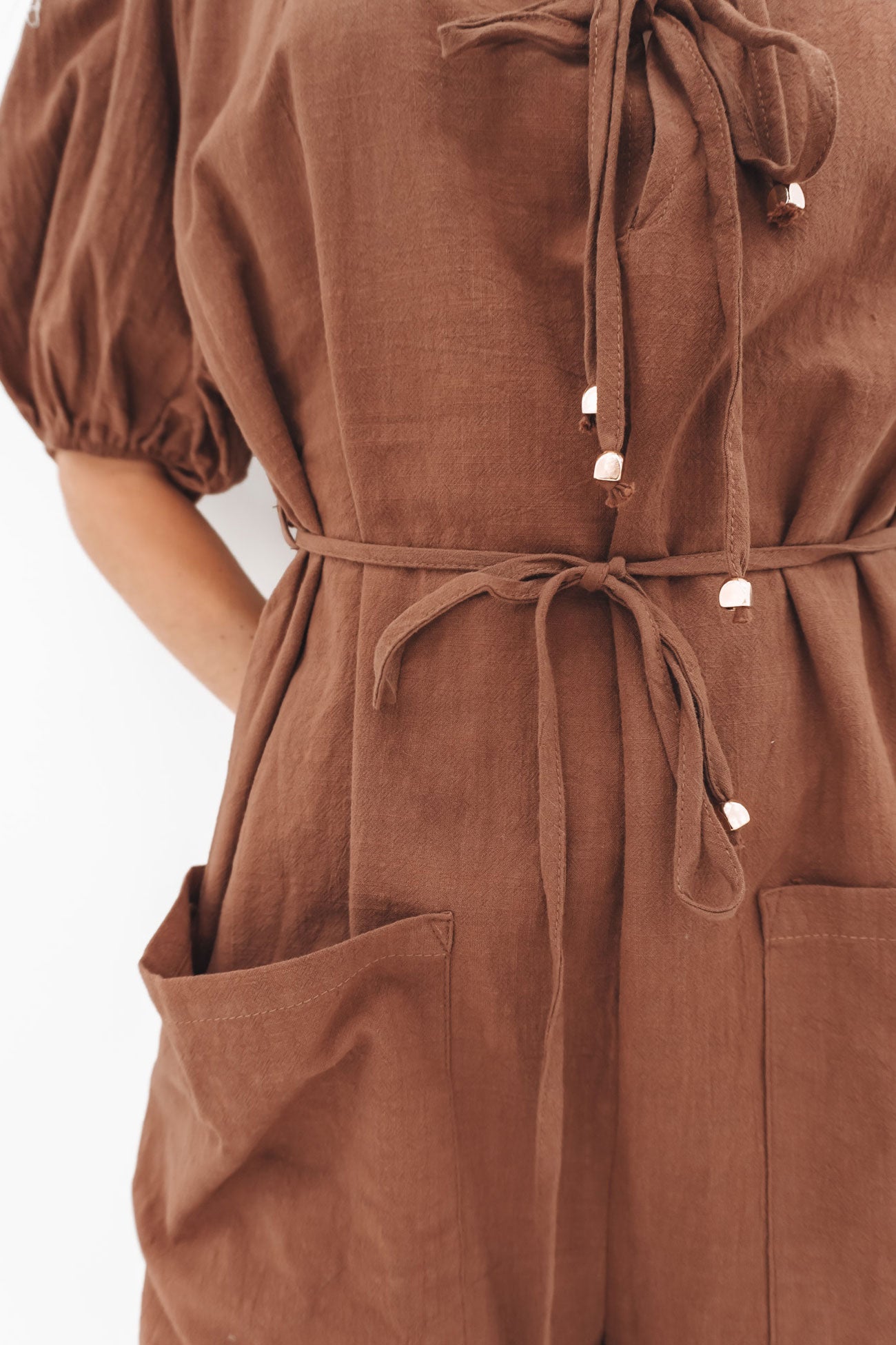 Chantee Playsuit Chocolate