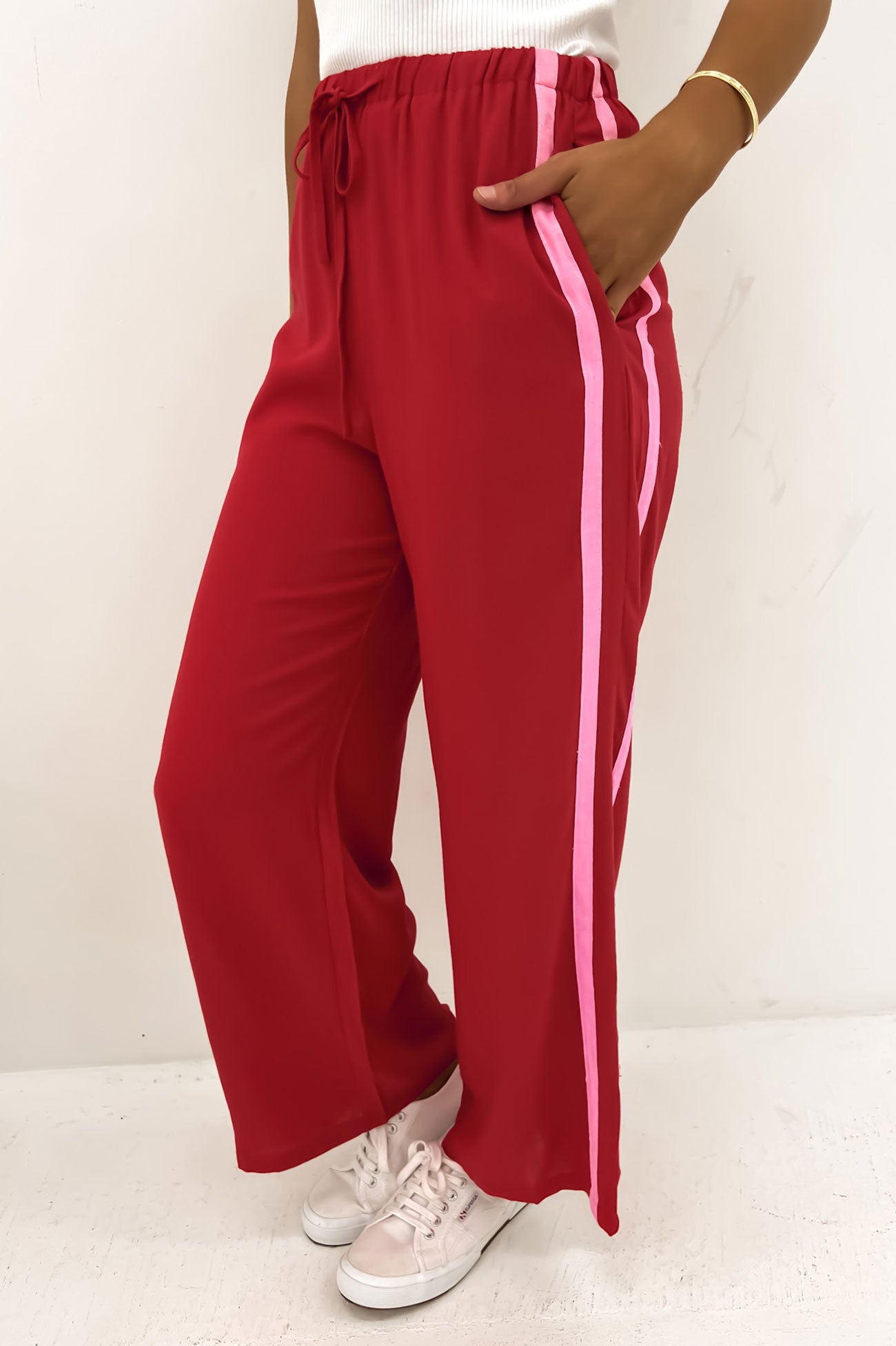 Charlotte Pant Red