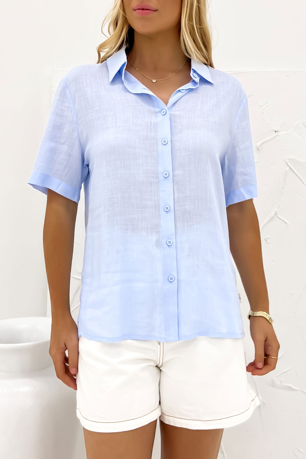 Classic Lounge Shirt Blue