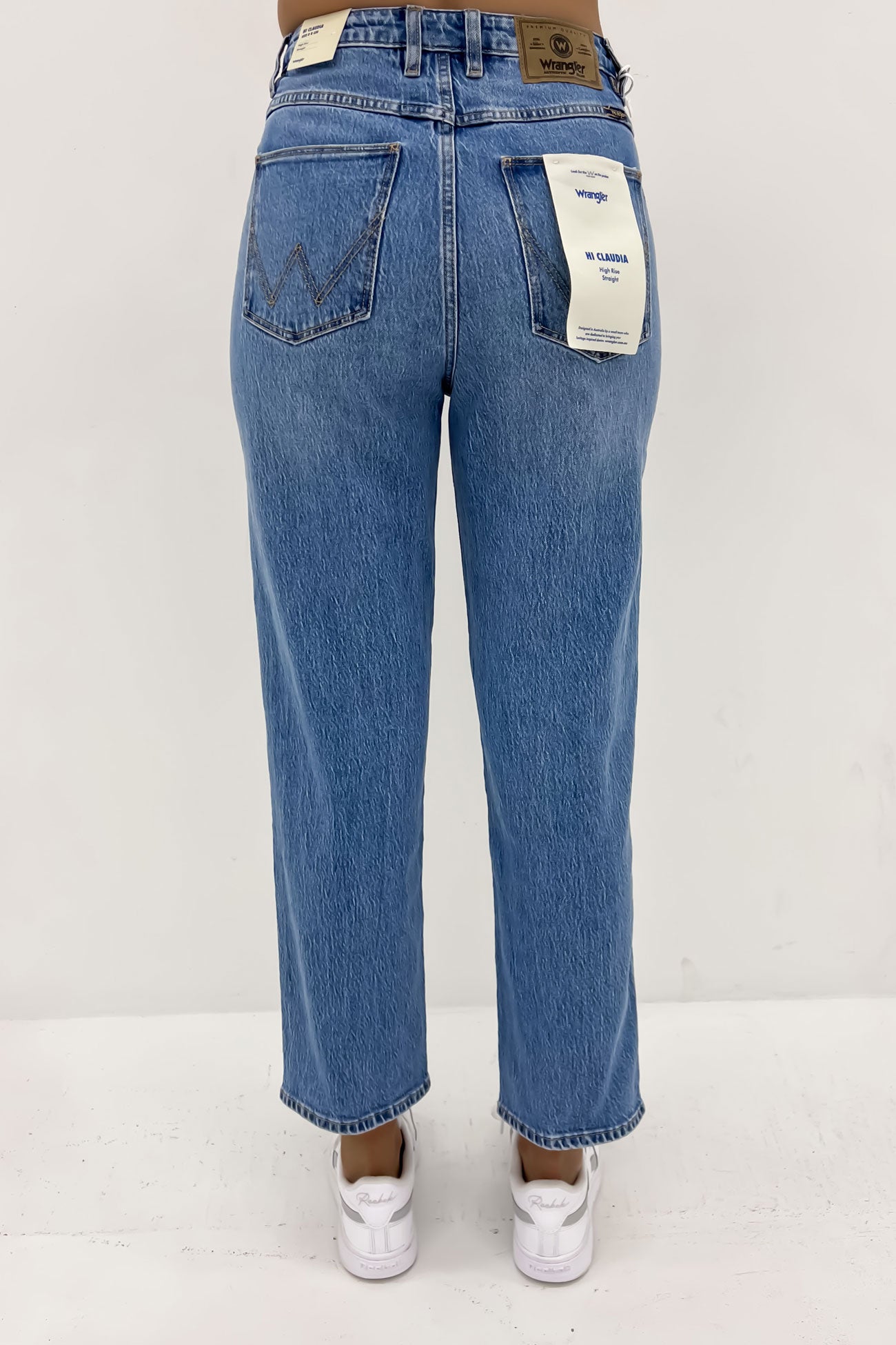 Claudia Hi Straight Crop Jean Pennydale Blue