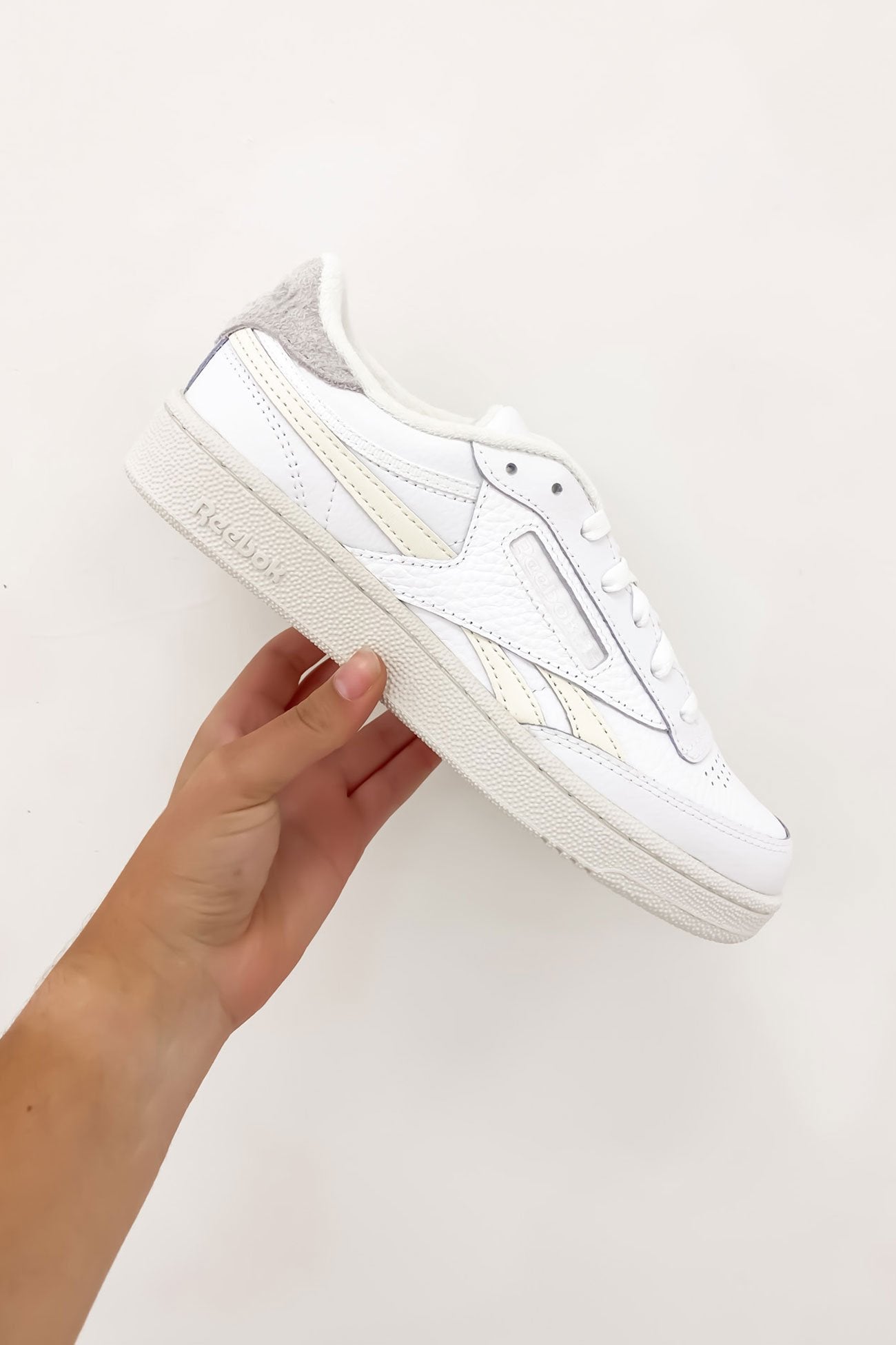 Club C Revenge White Barely Grey Chalk