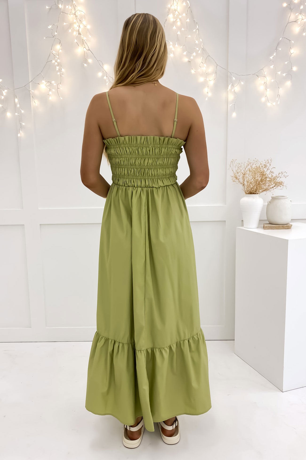 Colette Midi Dress Sage