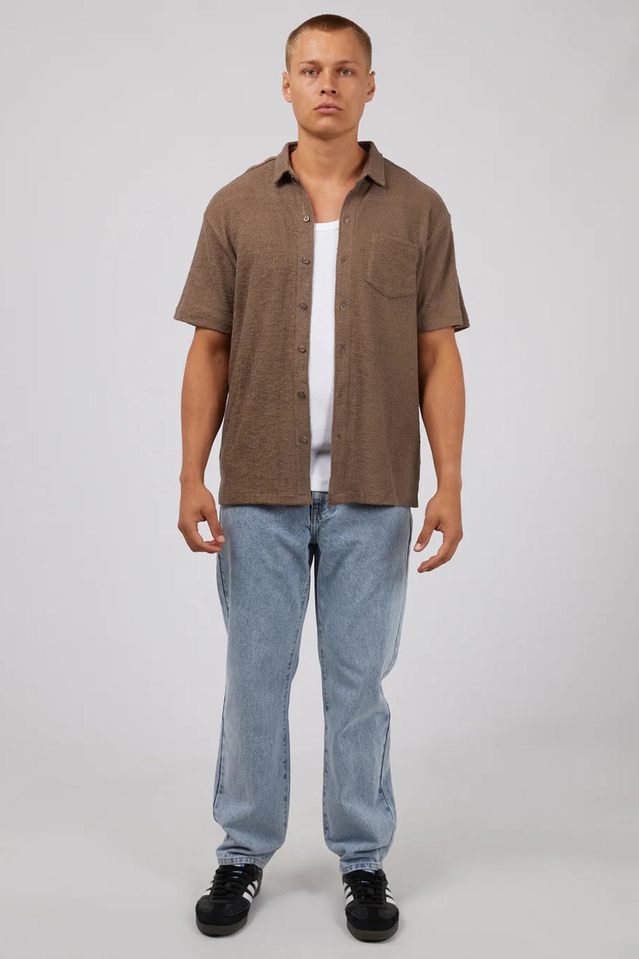 Cove Short Sleeve Shirt Mushroom