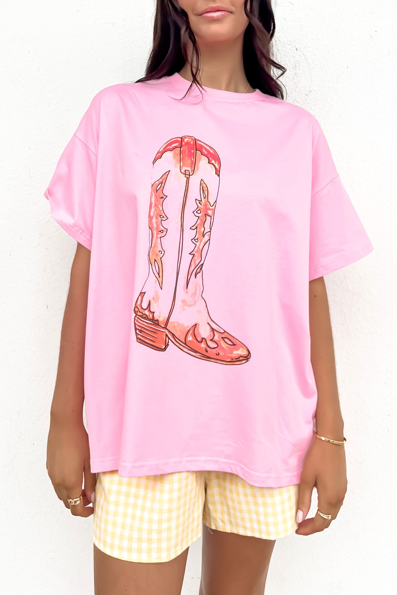 Cowboy Boot Set Pink