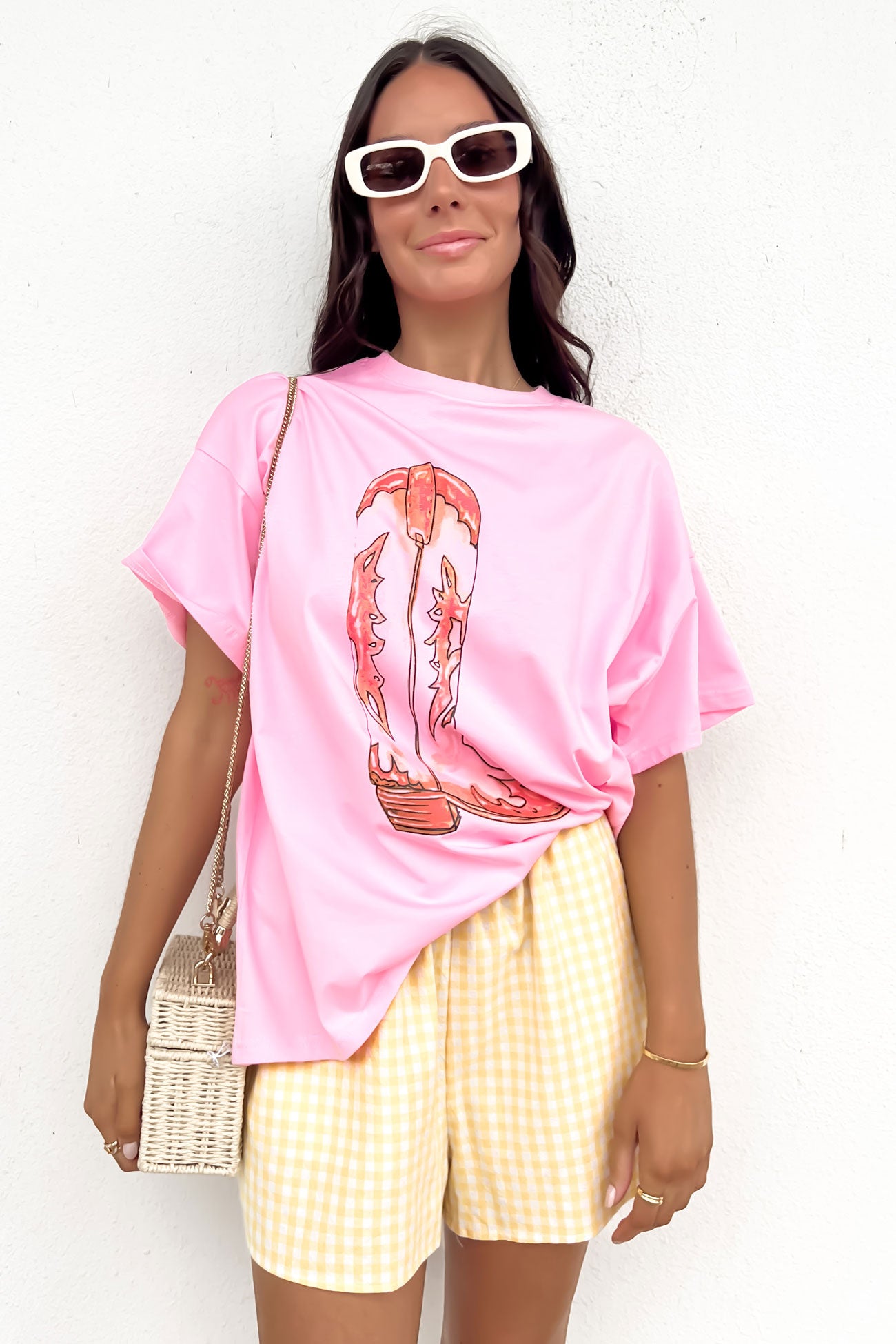 Cowboy Boot Set Pink