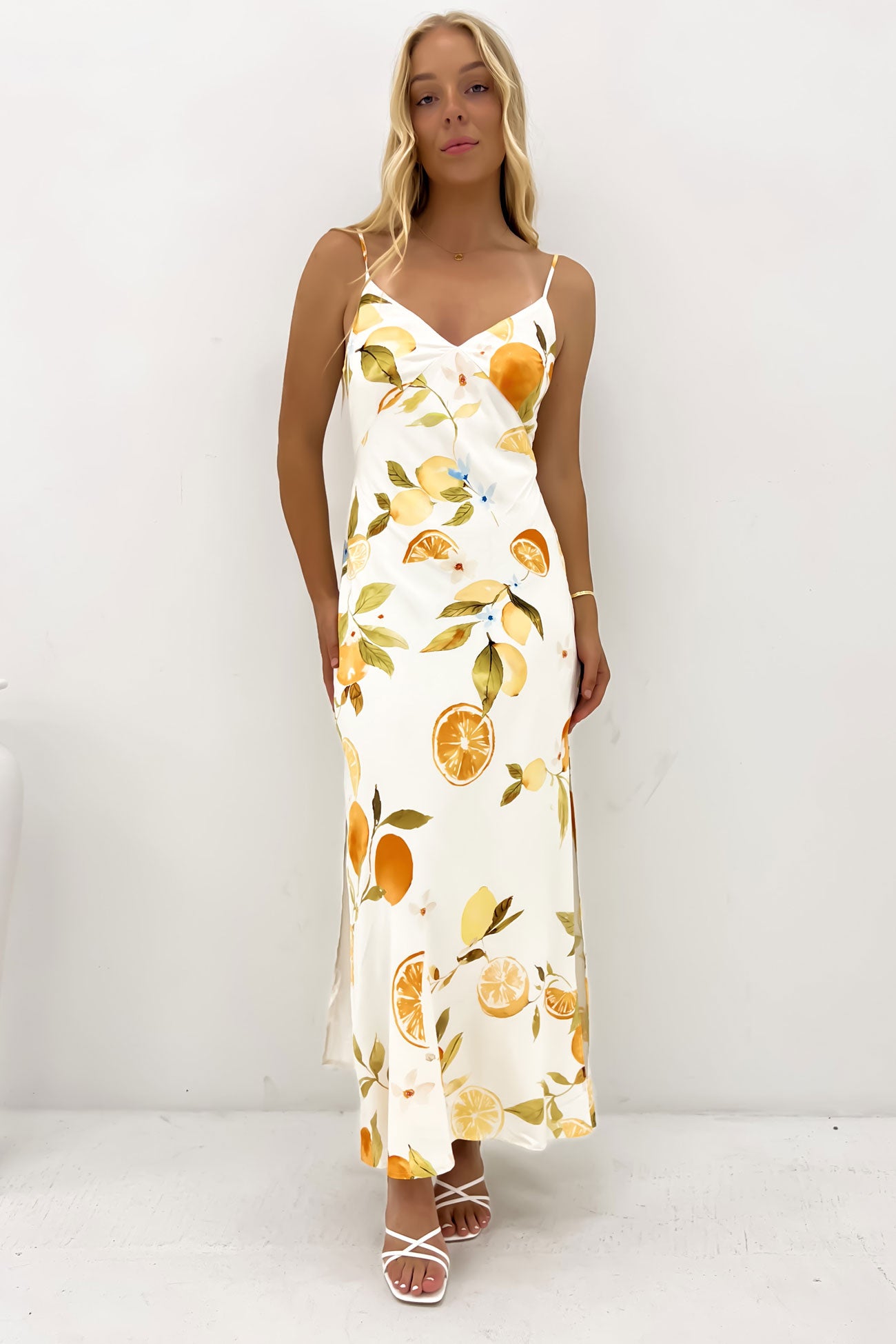 Damon Midi Dress Citrus