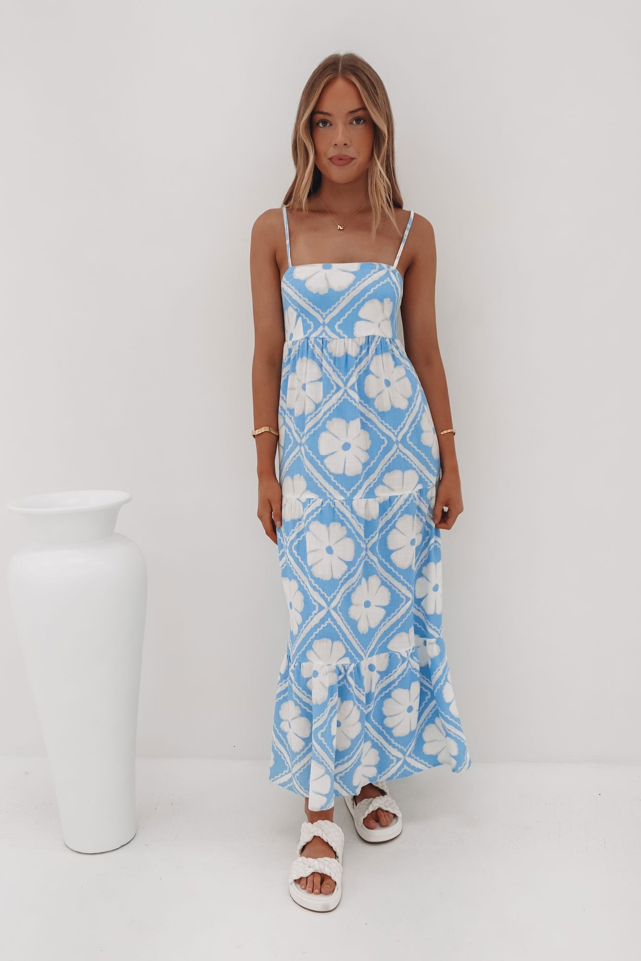 Dannili Midi Dress Shibori