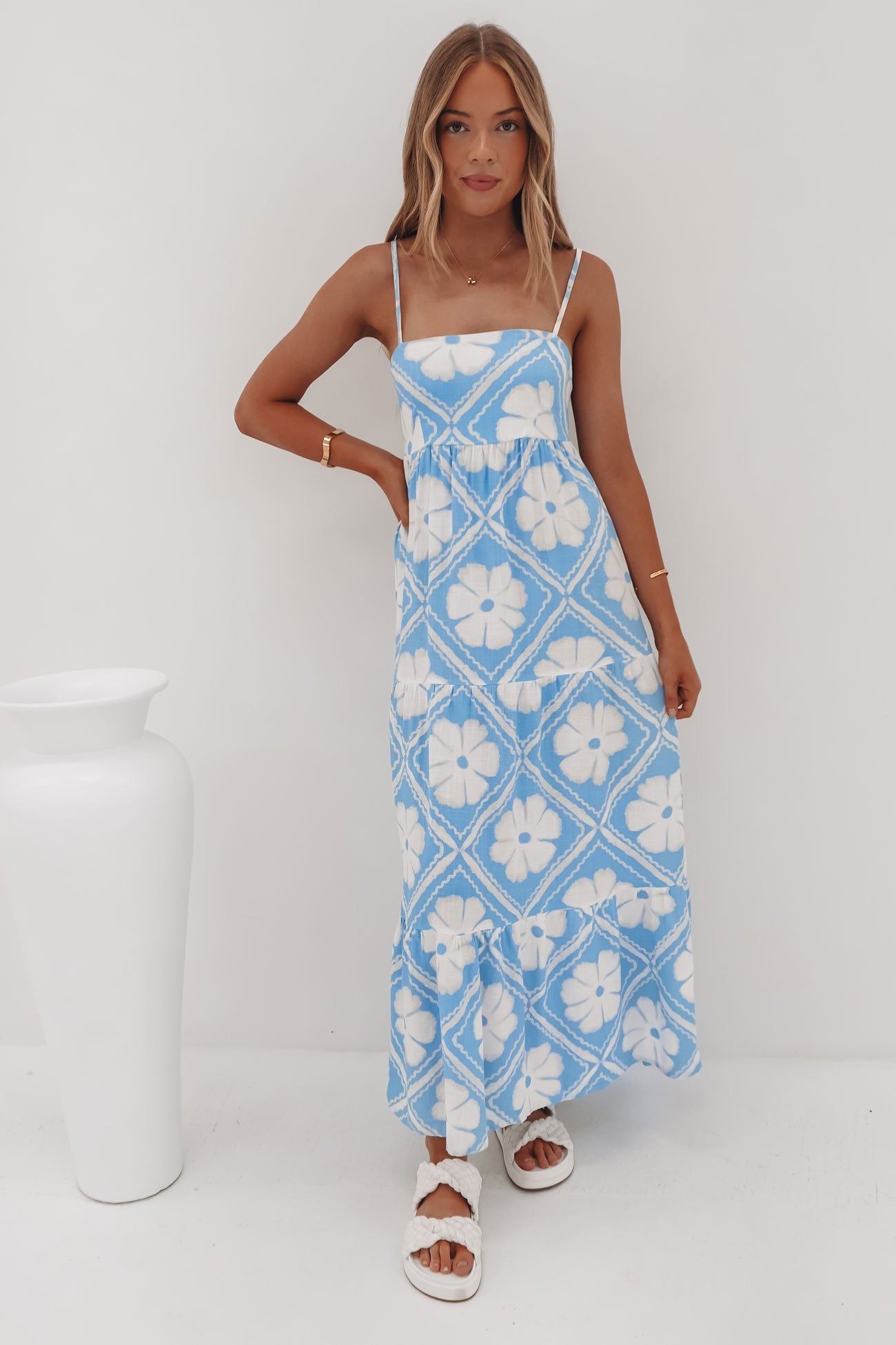 Dannili Midi Dress Shibori