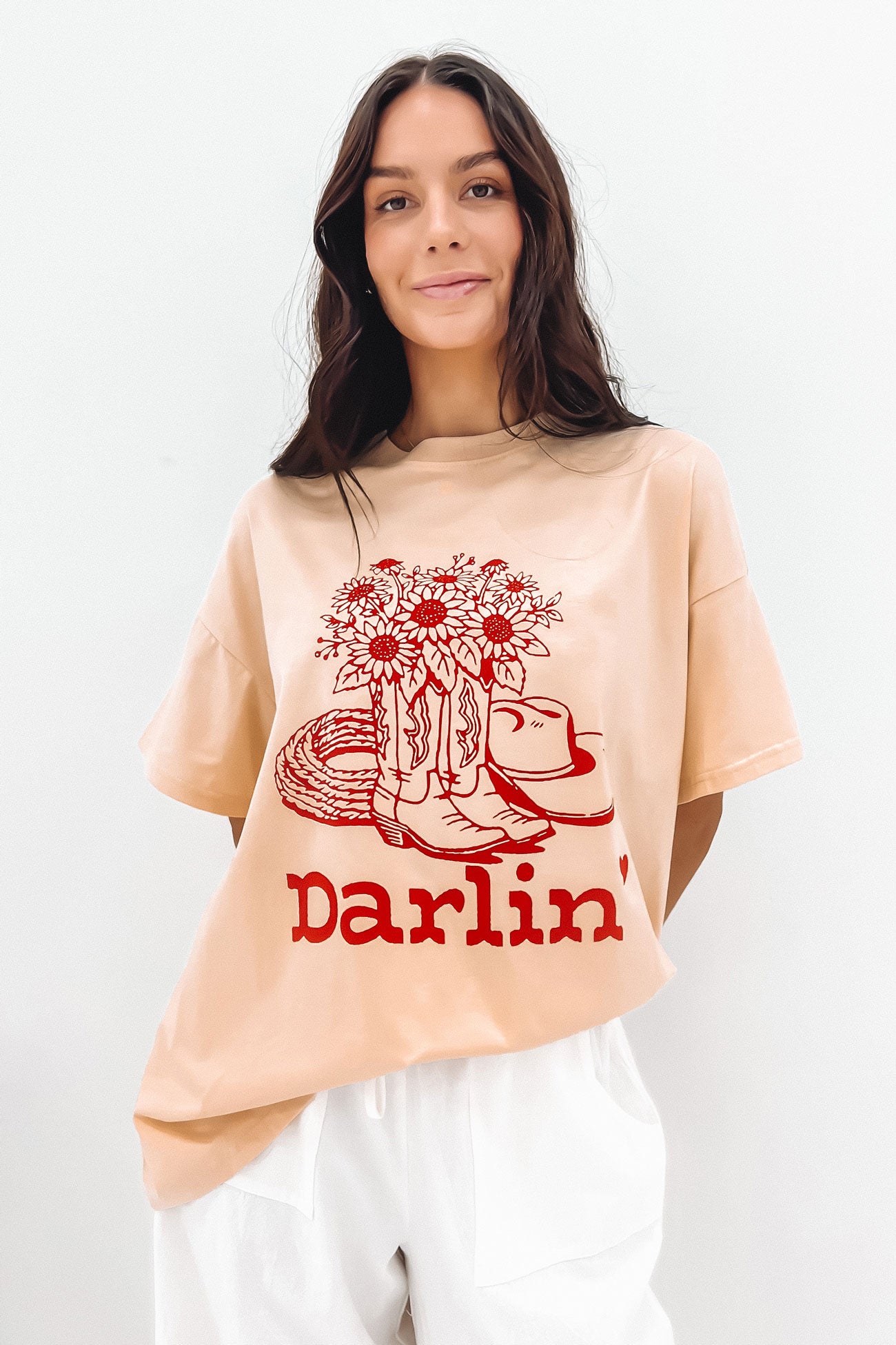 Darlin Tee Beige