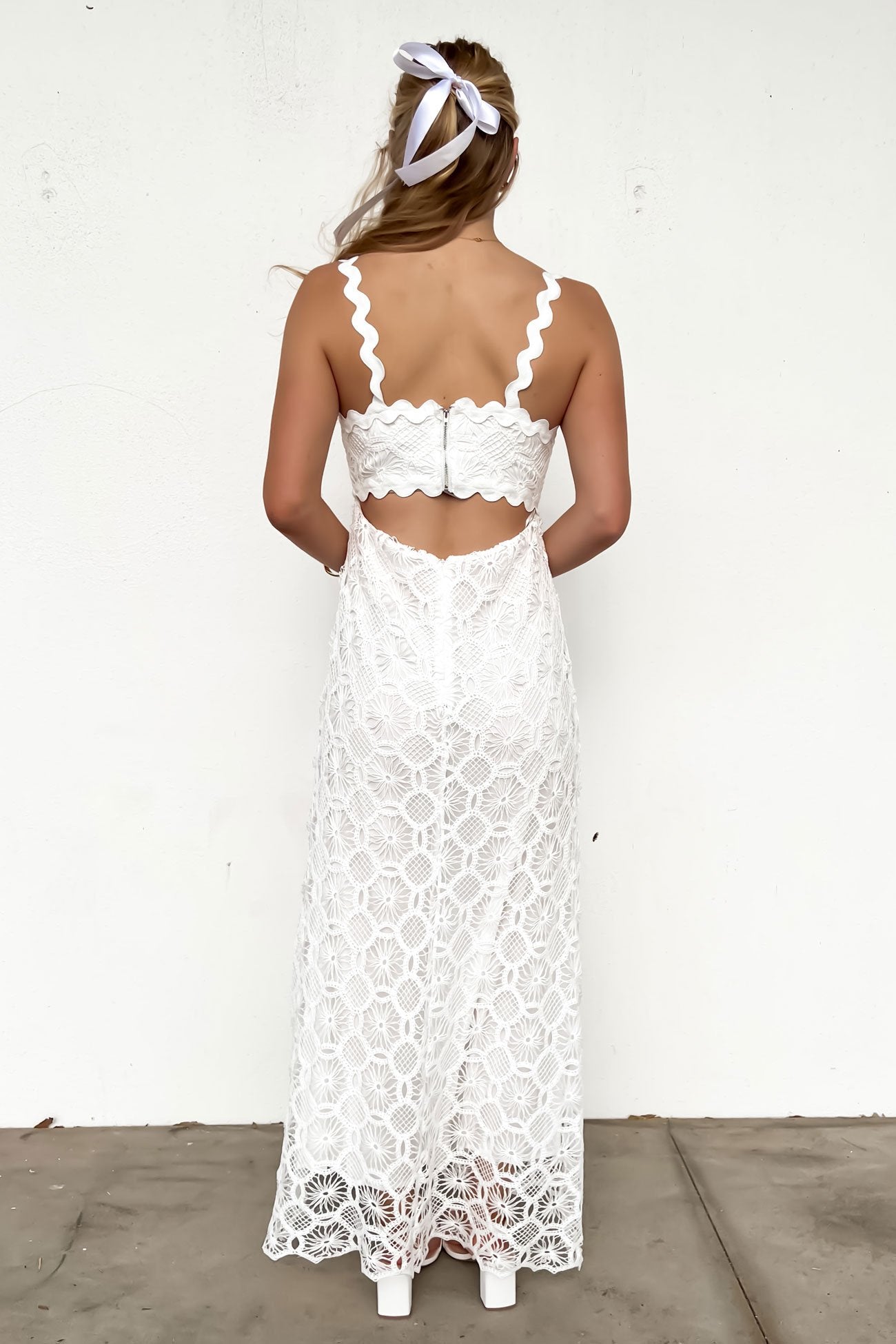 Daxton Maxi Dress White