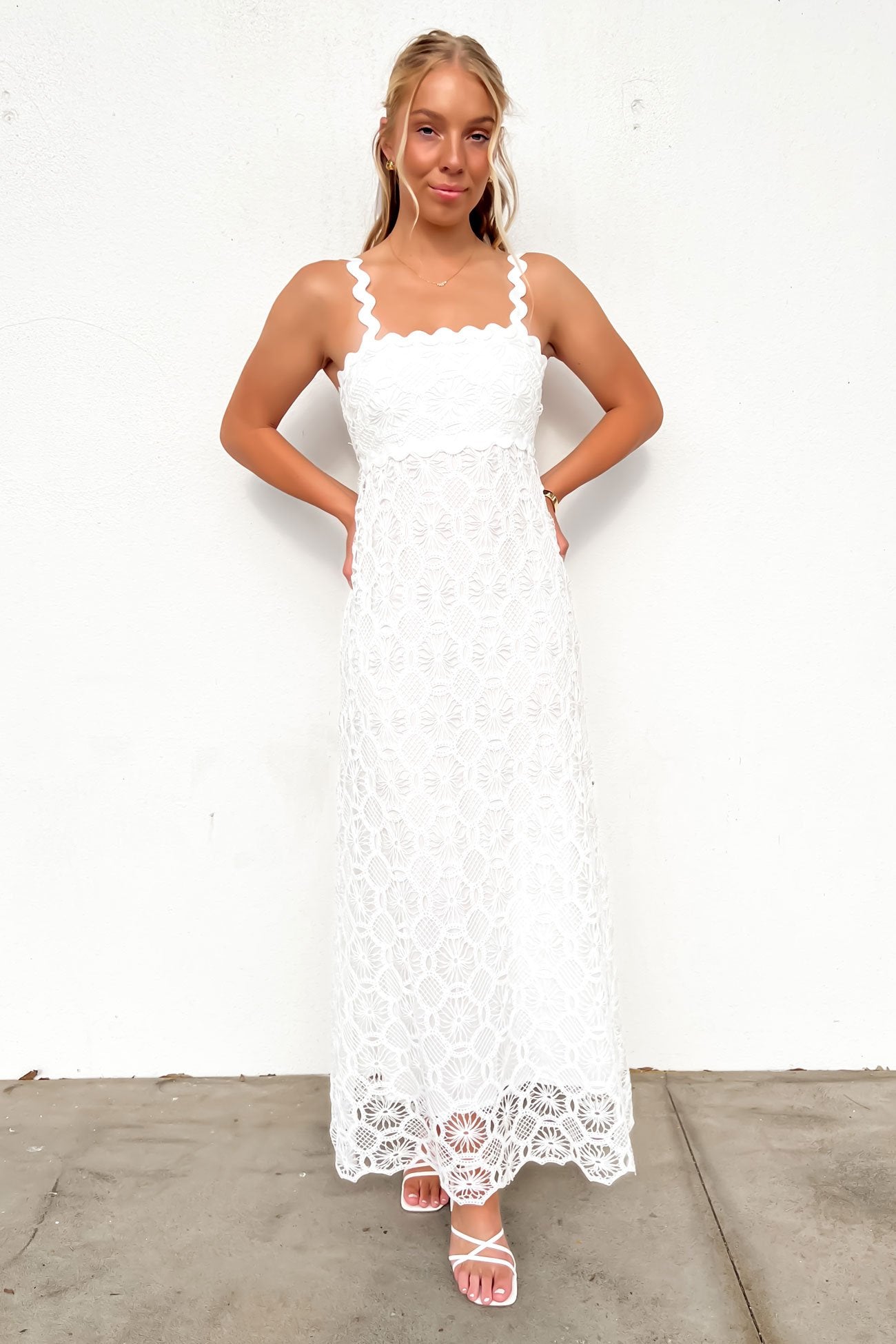 Daxton Maxi Dress White